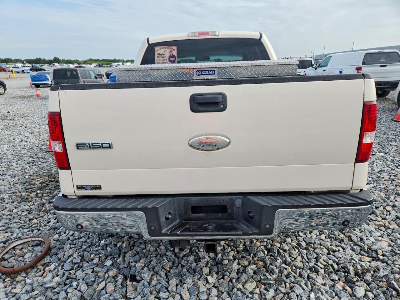 2008 Ford F150 Supercrew Белый vin: 1FTPW12V48KB21948