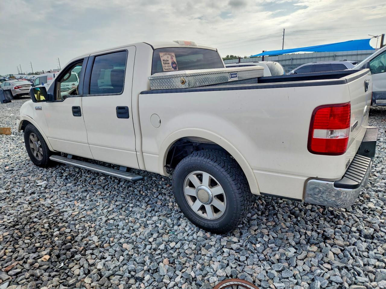 2008 Ford F150 Supercrew Белый vin: 1FTPW12V48KB21948