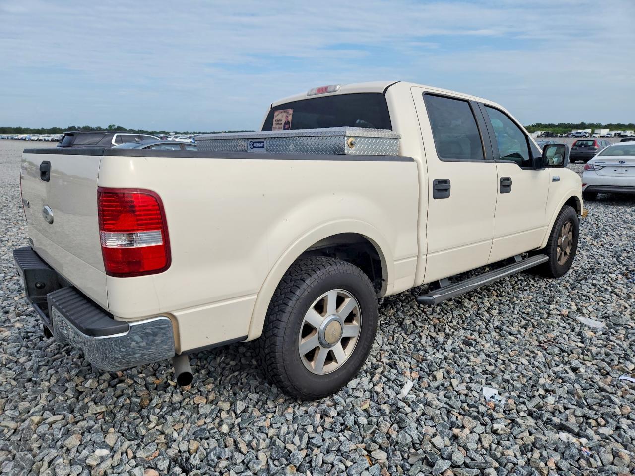 2008 Ford F150 Supercrew Белый vin: 1FTPW12V48KB21948