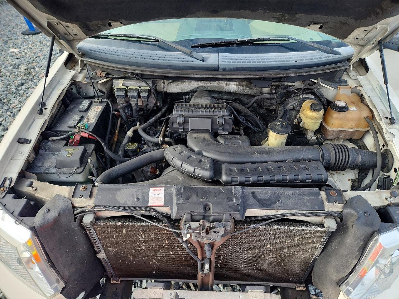 2008 Ford F150 Supercrew Белый vin: 1FTPW12V48KB21948
