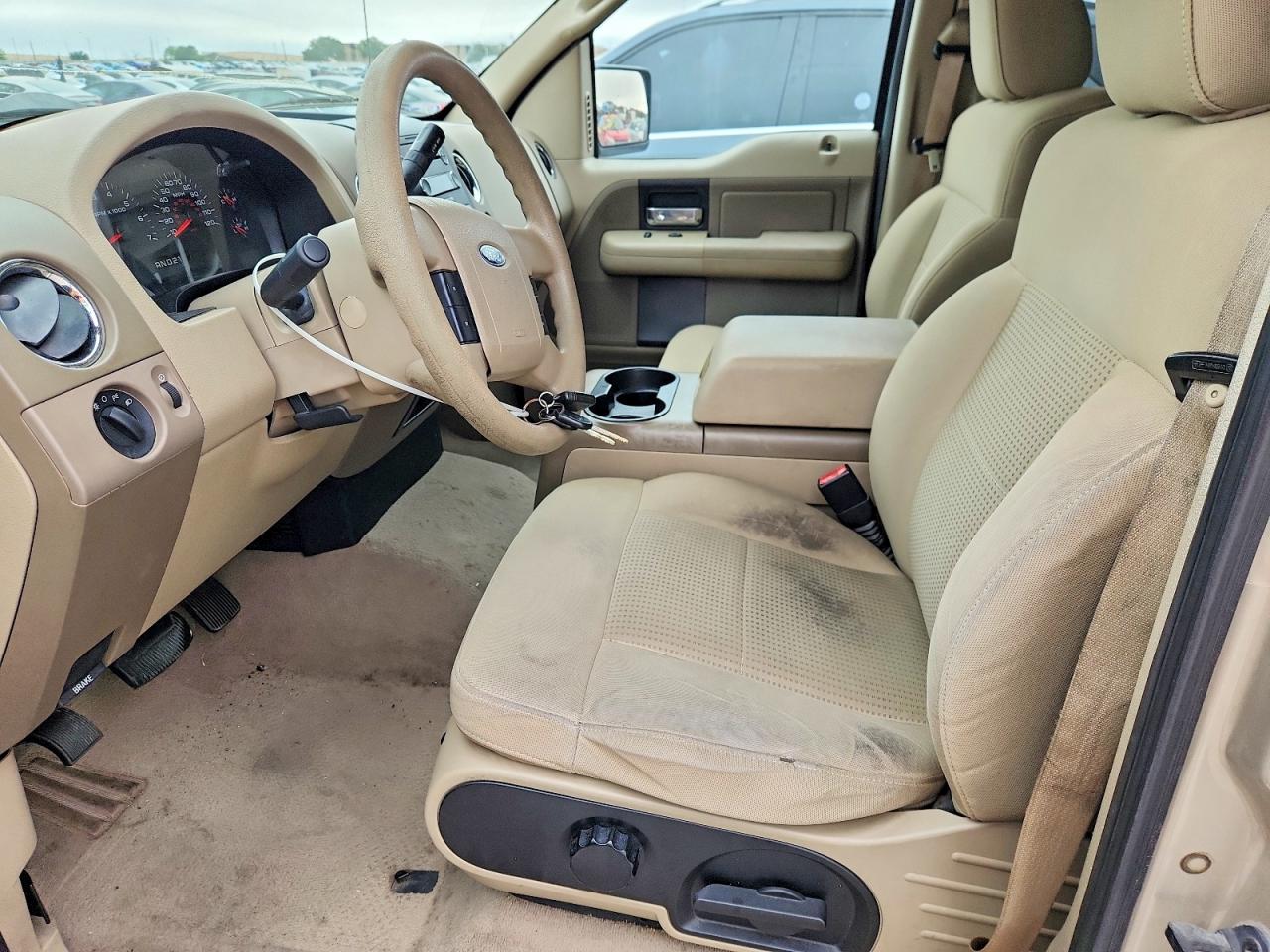 2008 Ford F150 Supercrew Beige vin: 1FTPW12V48KC85250