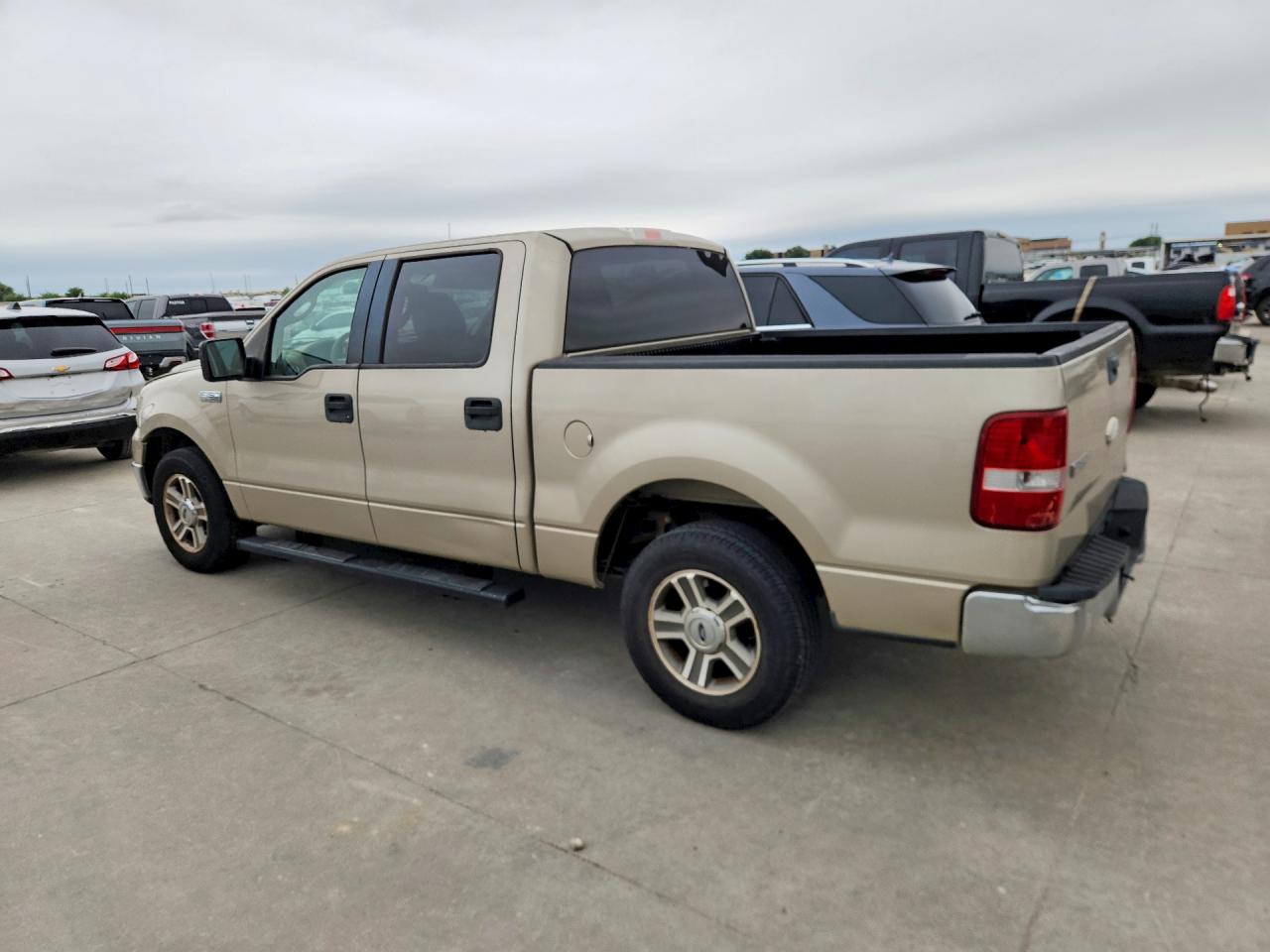 2008 Ford F150 Supercrew Beige vin: 1FTPW12V48KC85250