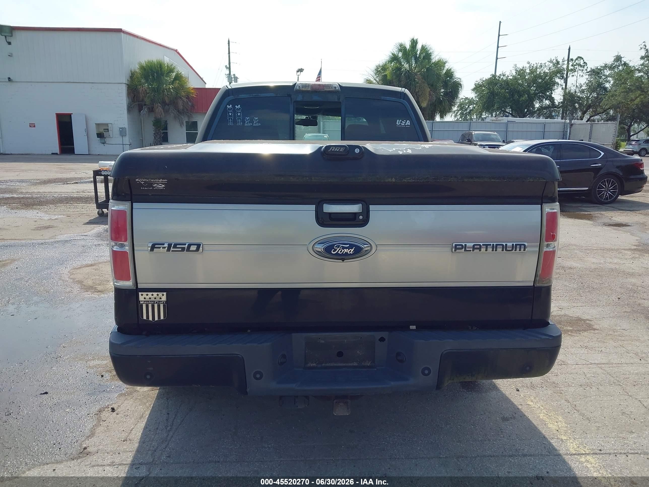 2009 Ford F-150 King Ranch/lariat/platinum/xl/xlt Black vin: 1FTPW12V49FA68453