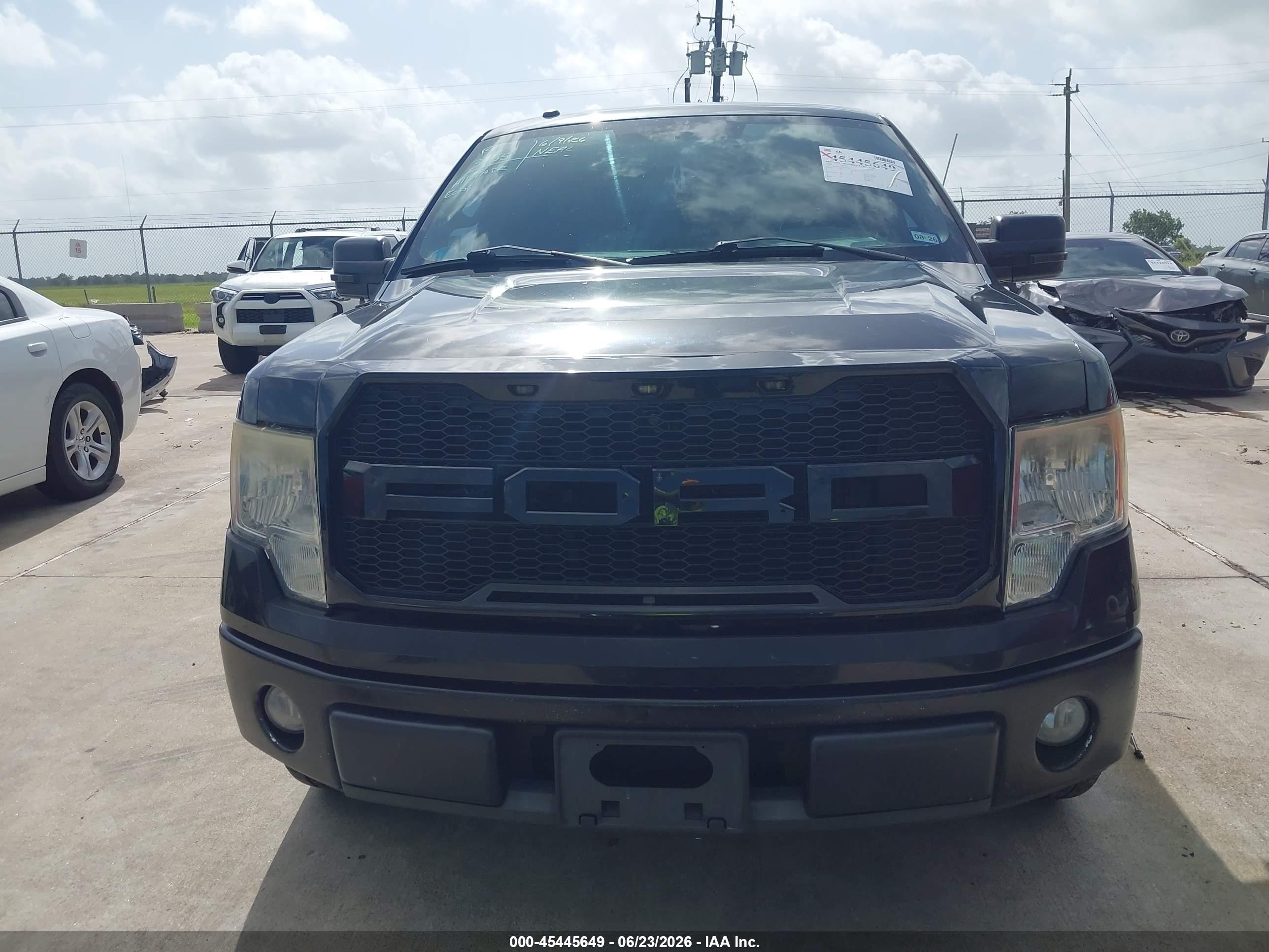 2009 Ford F-150 Xlt Black vin: 1FTPW12V49FA75709