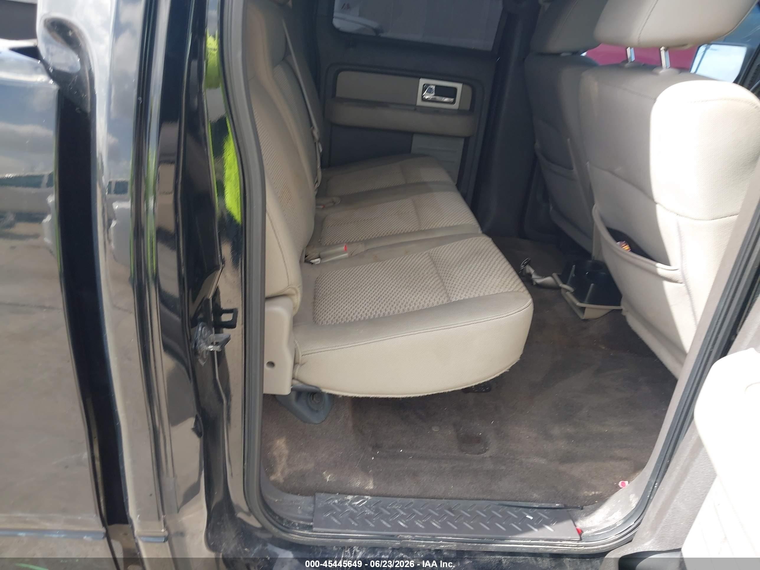 2009 Ford F-150 Xlt Black vin: 1FTPW12V49FA75709
