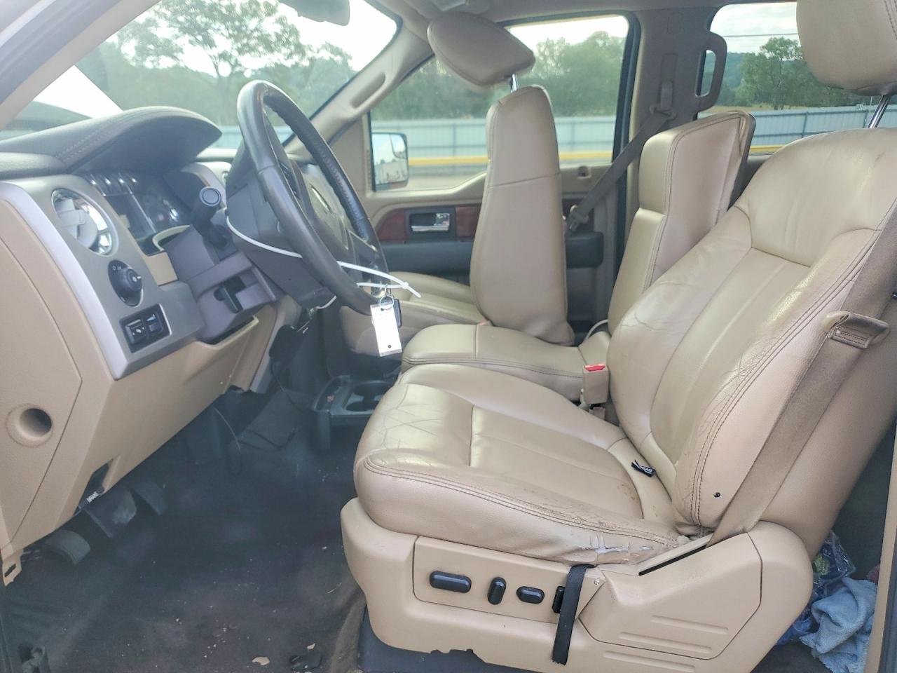 2009 Ford F150 Supercrew Белый vin: 1FTPW12V49FA98441