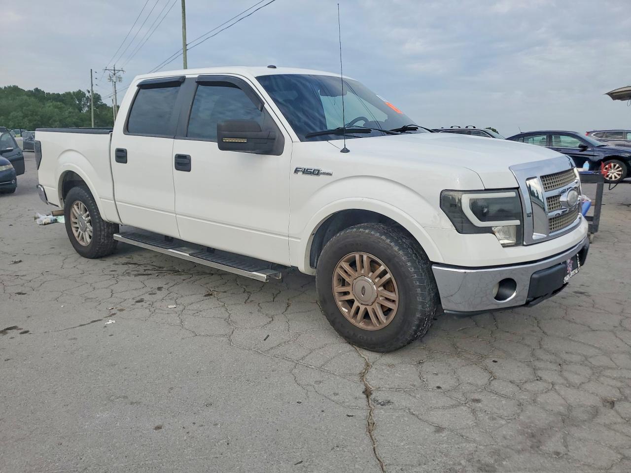 2009 Ford F150 Supercrew Белый vin: 1FTPW12V49FA98441