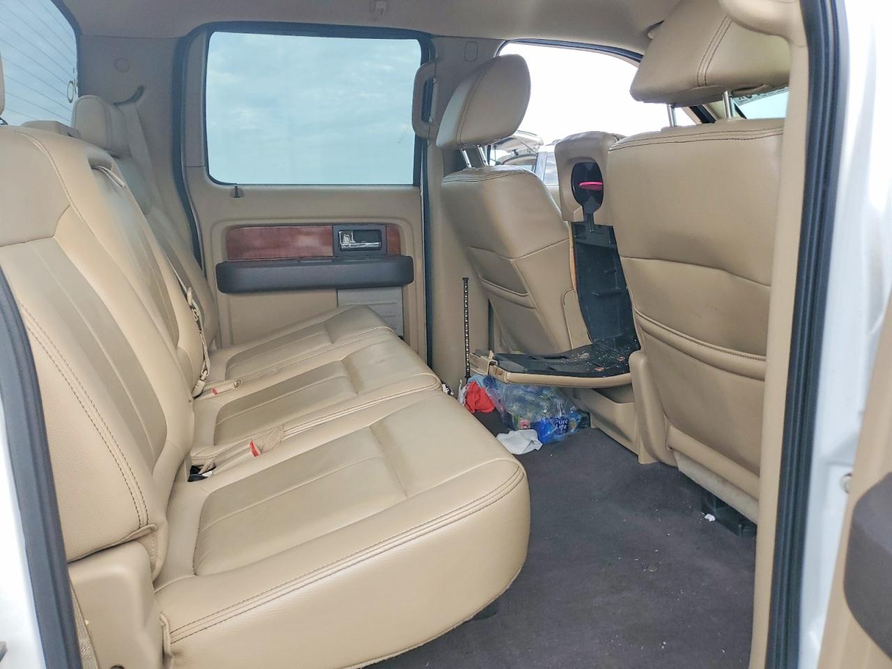2009 Ford F150 Supercrew Белый vin: 1FTPW12V49FA98441