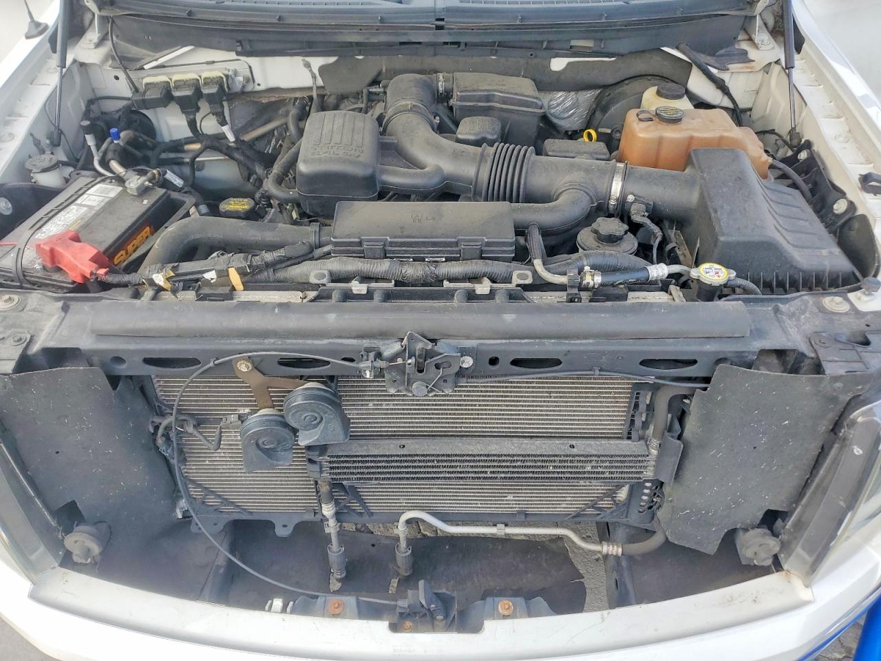 2009 Ford F150 Supercrew Белый vin: 1FTPW12V49FA98441