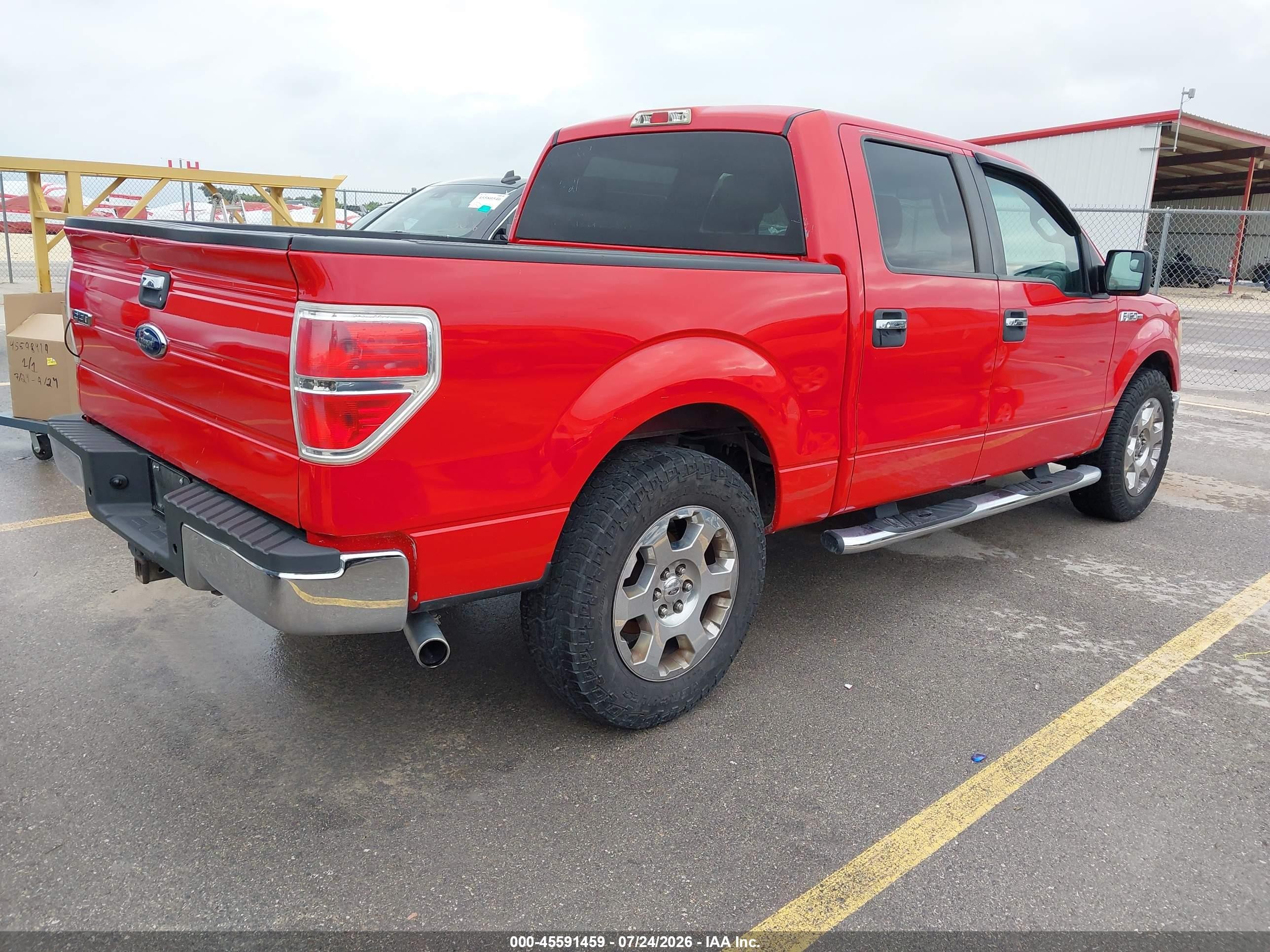 2009 Ford F-150 King Ranch/lariat/platinum/xl/xlt Красный vin: 1FTPW12V49FB14430