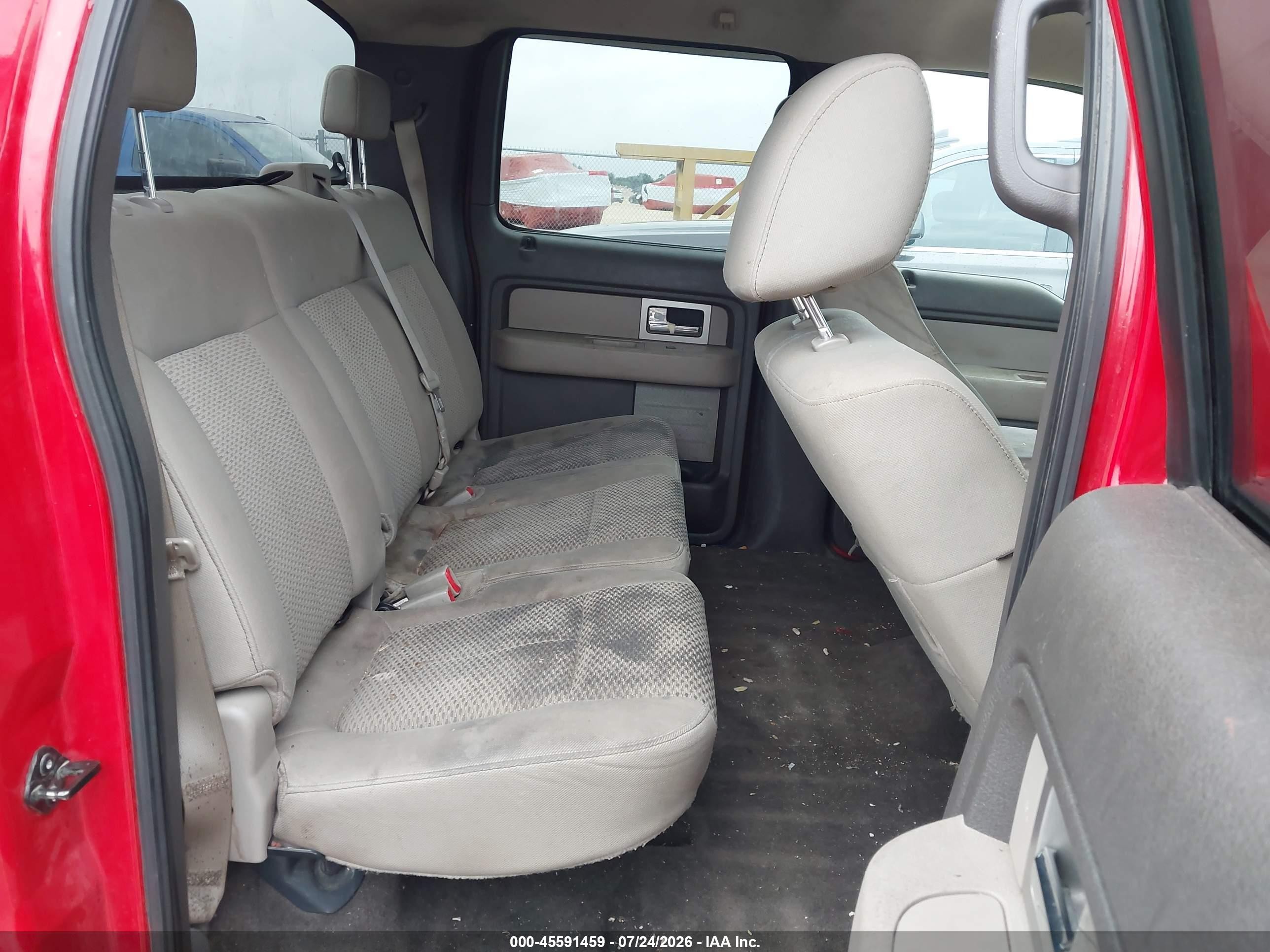 2009 Ford F-150 King Ranch/lariat/platinum/xl/xlt Красный vin: 1FTPW12V49FB14430