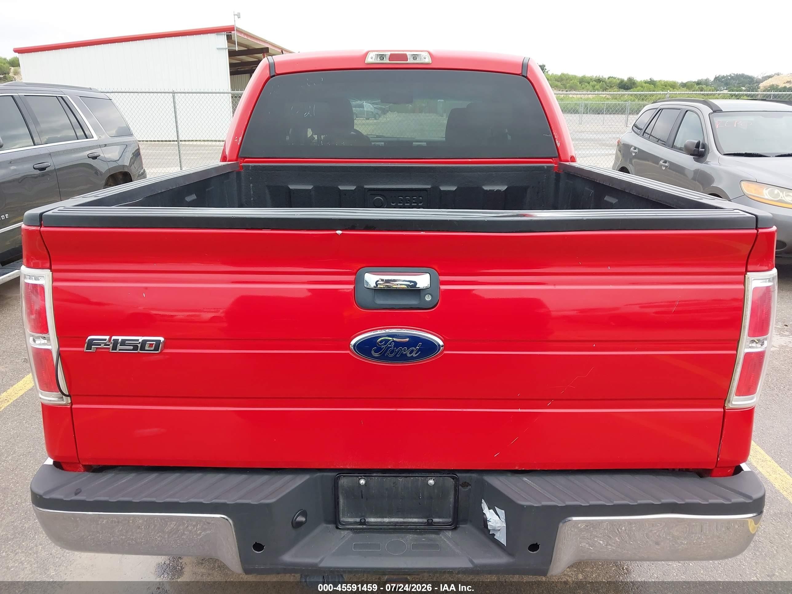 2009 Ford F-150 King Ranch/lariat/platinum/xl/xlt Красный vin: 1FTPW12V49FB14430