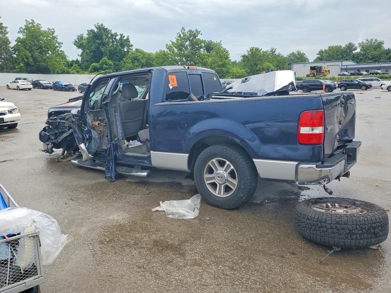 2006 Ford F150 Supercrew Blue vin: 1FTPW12V56FB17767