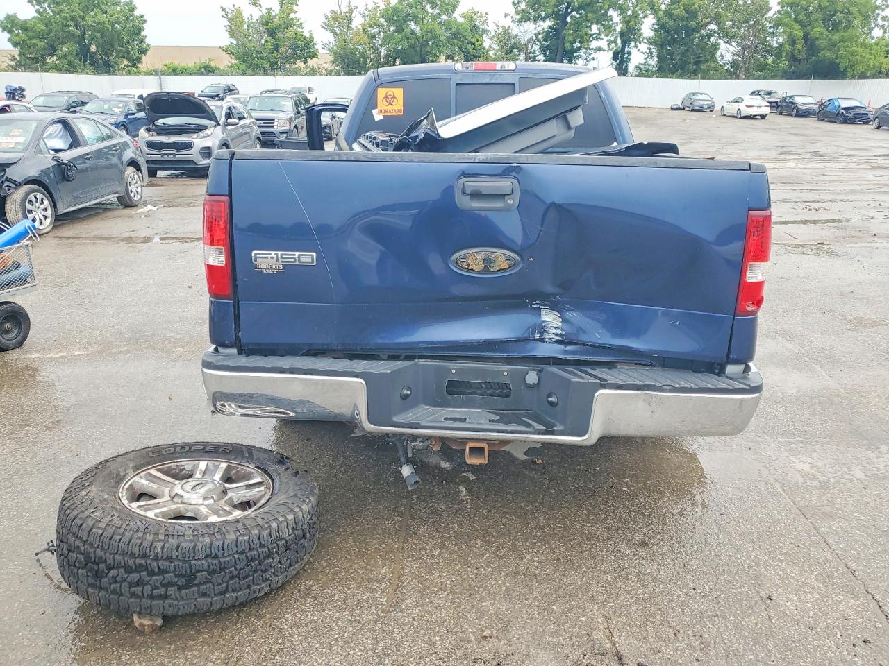 2006 Ford F150 Supercrew Blue vin: 1FTPW12V56FB17767