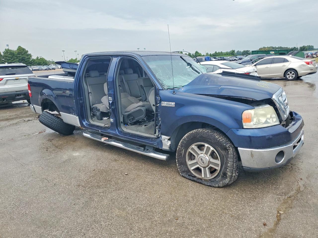 2006 Ford F150 Supercrew Blue vin: 1FTPW12V56FB17767