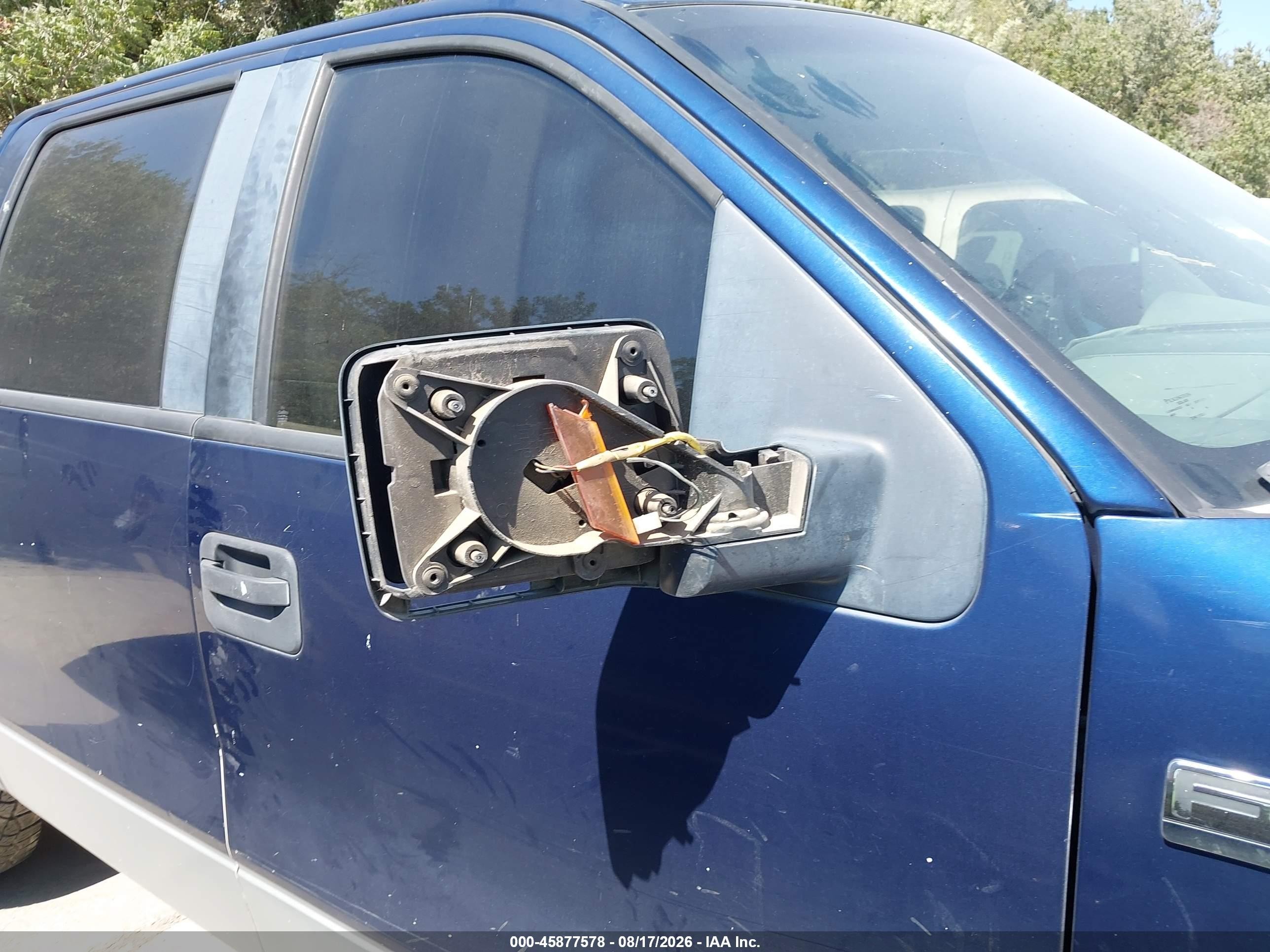 2007 Ford F-150 Lariat/xlt Blue vin: 1FTPW12V57FA59094