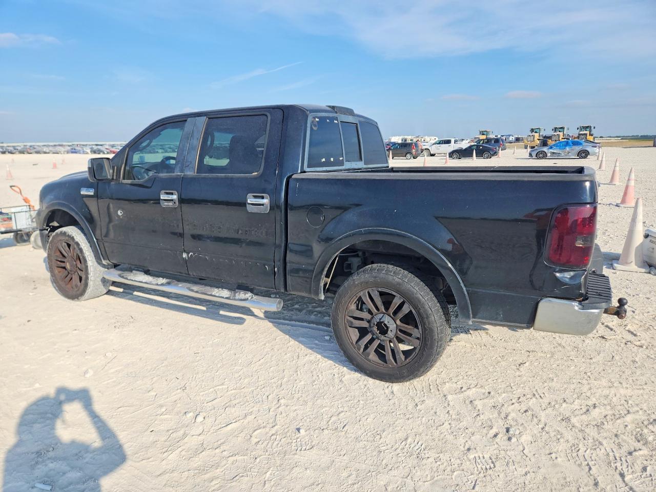 2008 Ford F150 Supercrew Black vin: 1FTPW12V58FA88726