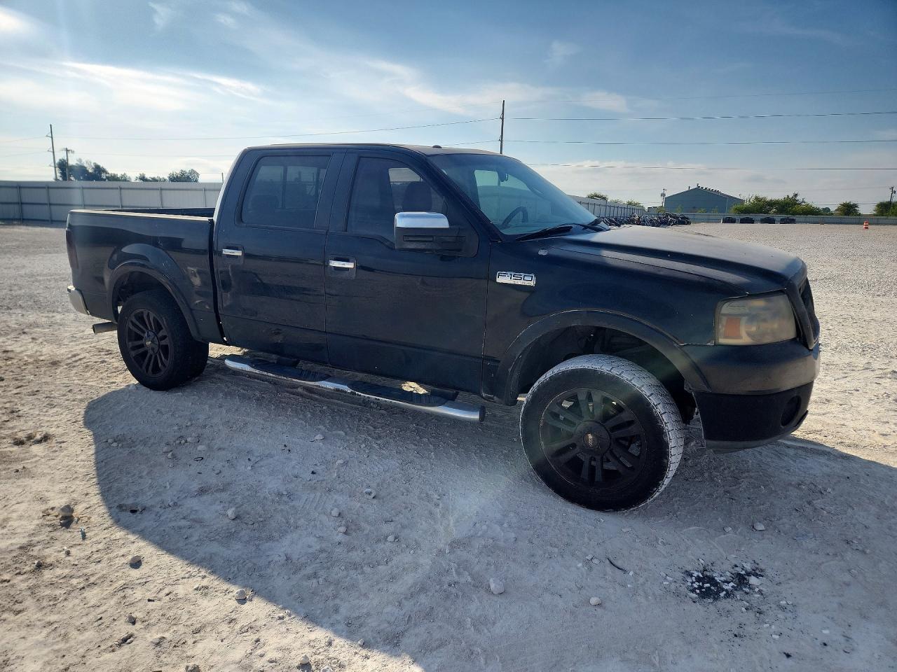 2008 Ford F150 Supercrew Black vin: 1FTPW12V58FA88726
