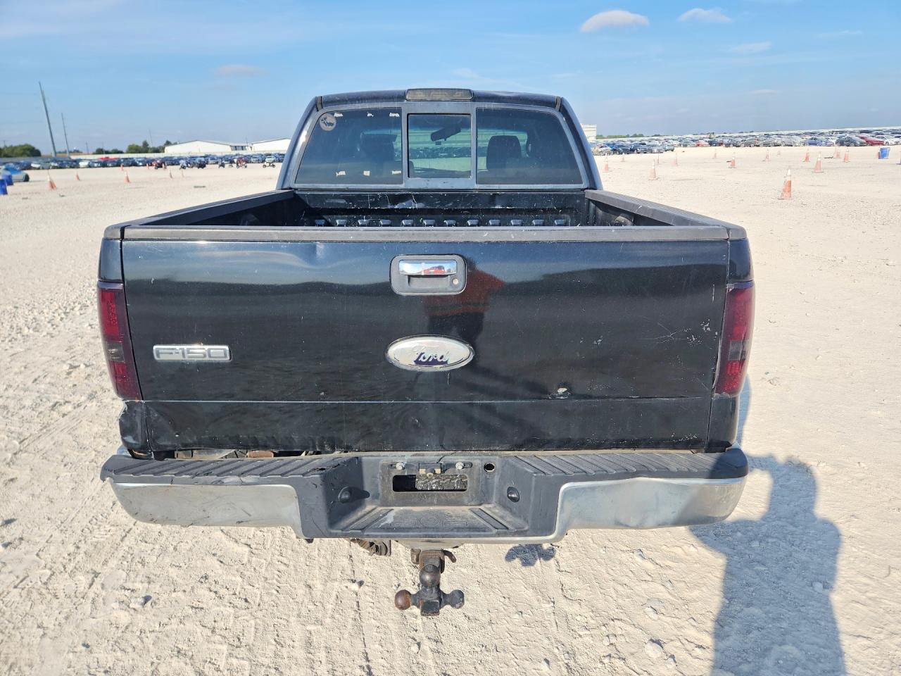 2008 Ford F150 Supercrew Black vin: 1FTPW12V58FA88726