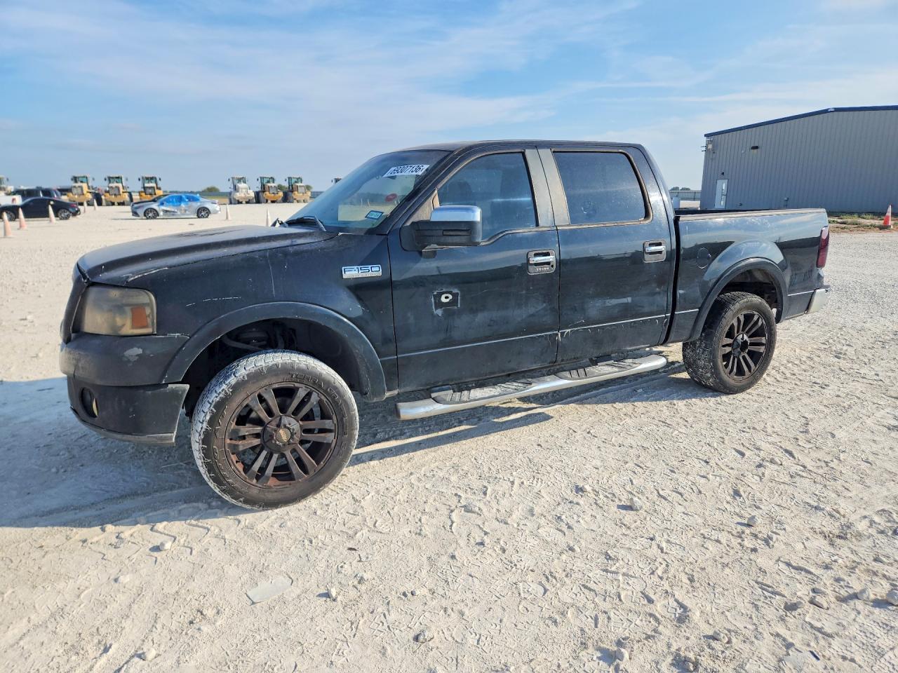 2008 Ford F150 Supercrew Black vin: 1FTPW12V58FA88726