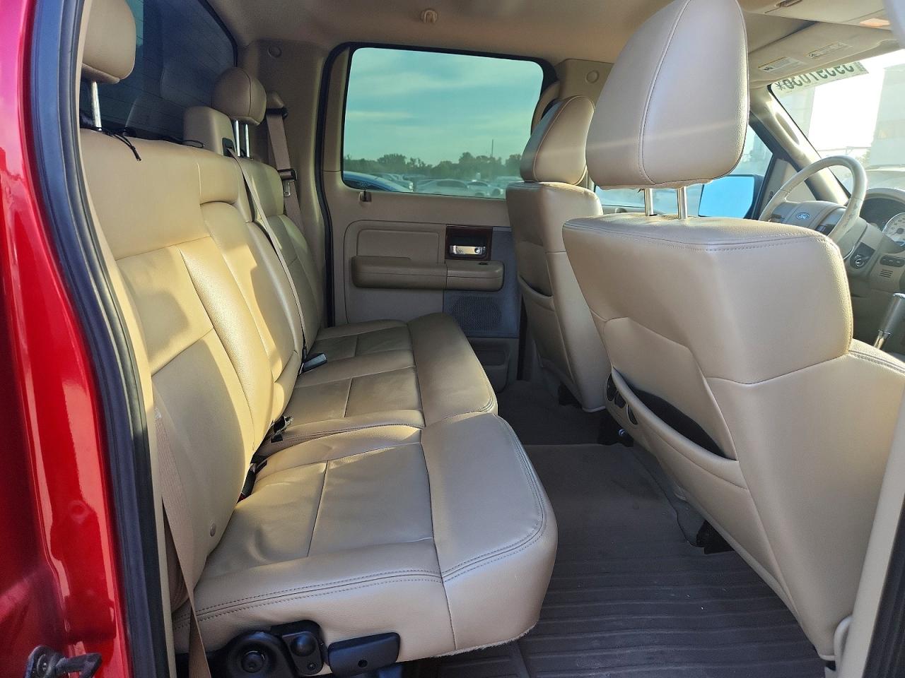 2008 Ford F150 Supercrew Red vin: 1FTPW12V58FB29646