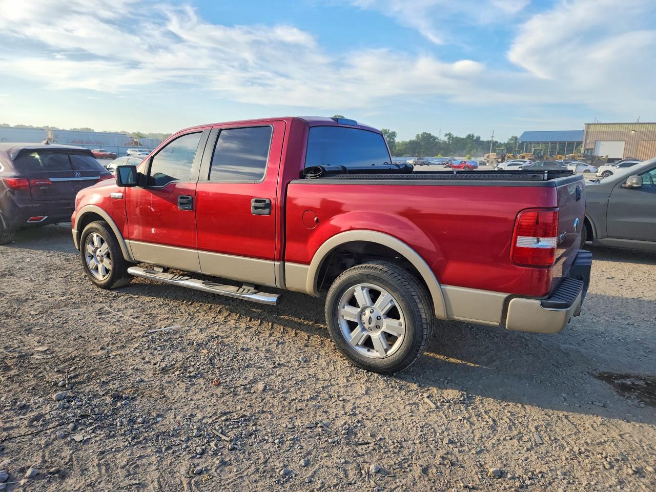 2008 Ford F150 Supercrew Red vin: 1FTPW12V58FB29646