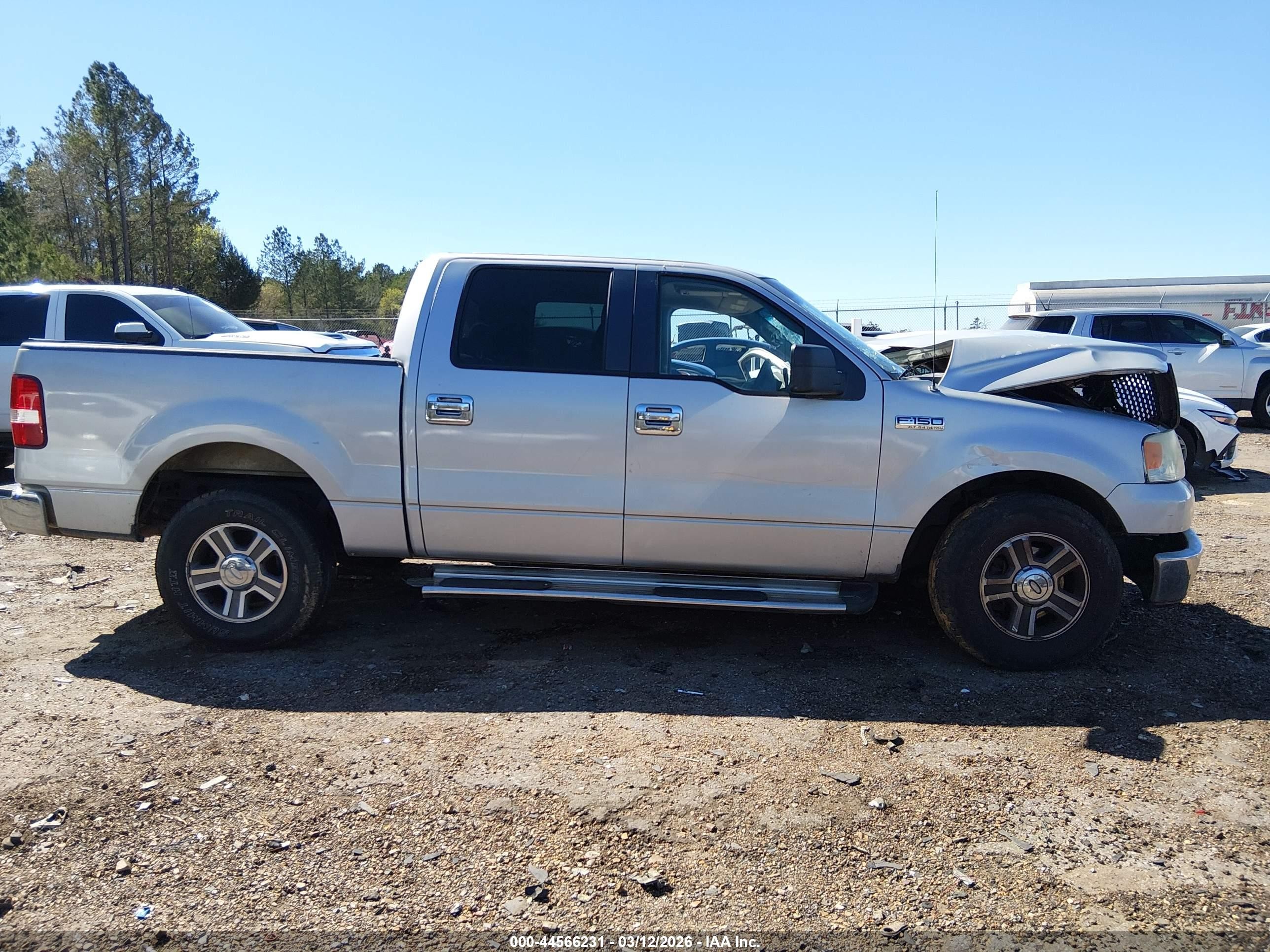 2008 Ford F-150 60th Anniversary/fx2/king Ranch/lariat/xlt Gray vin: 1FTPW12V58FC09898