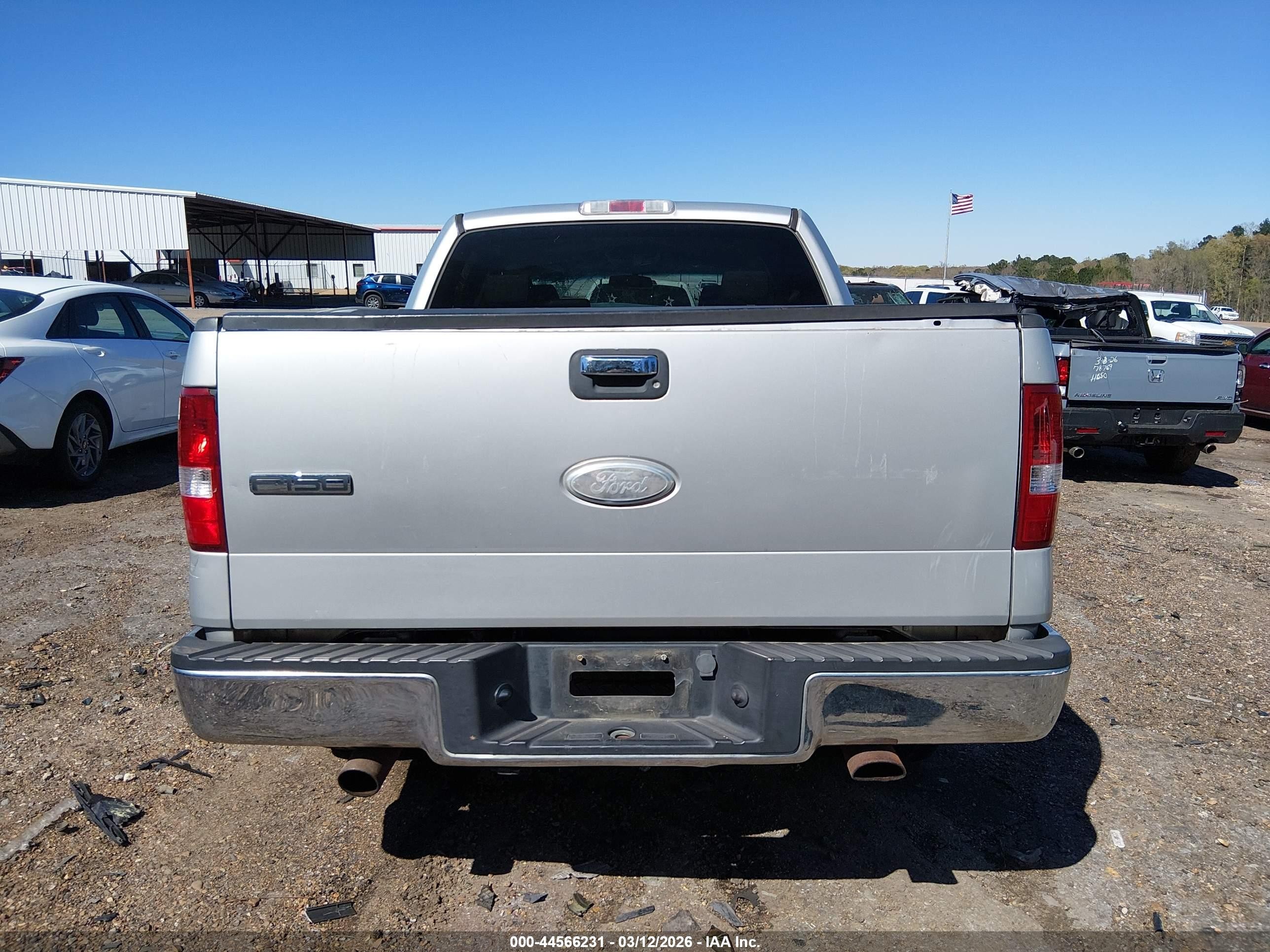 2008 Ford F-150 60th Anniversary/fx2/king Ranch/lariat/xlt Gray vin: 1FTPW12V58FC09898
