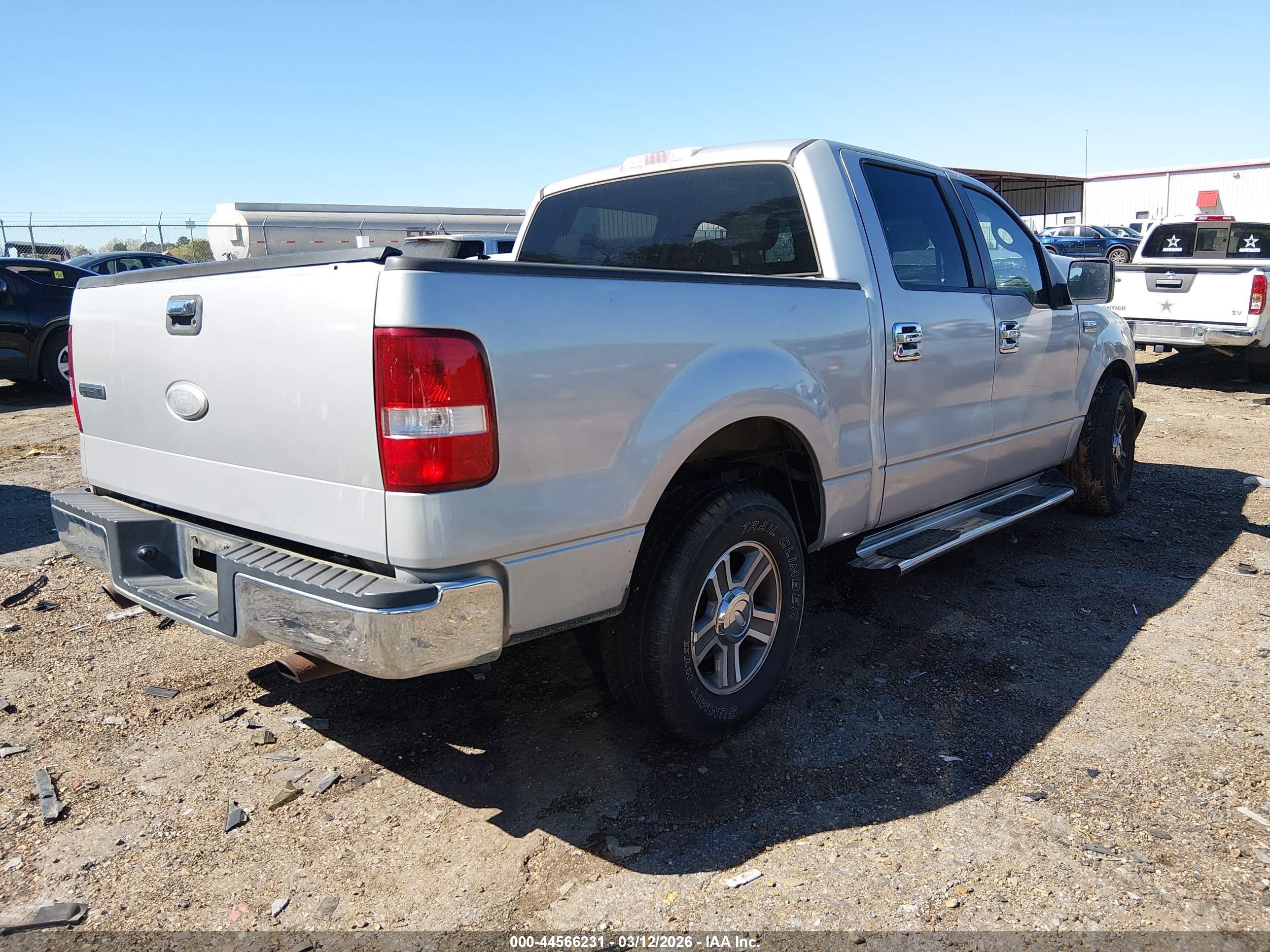 2008 Ford F-150 60th Anniversary/fx2/king Ranch/lariat/xlt Gray vin: 1FTPW12V58FC09898