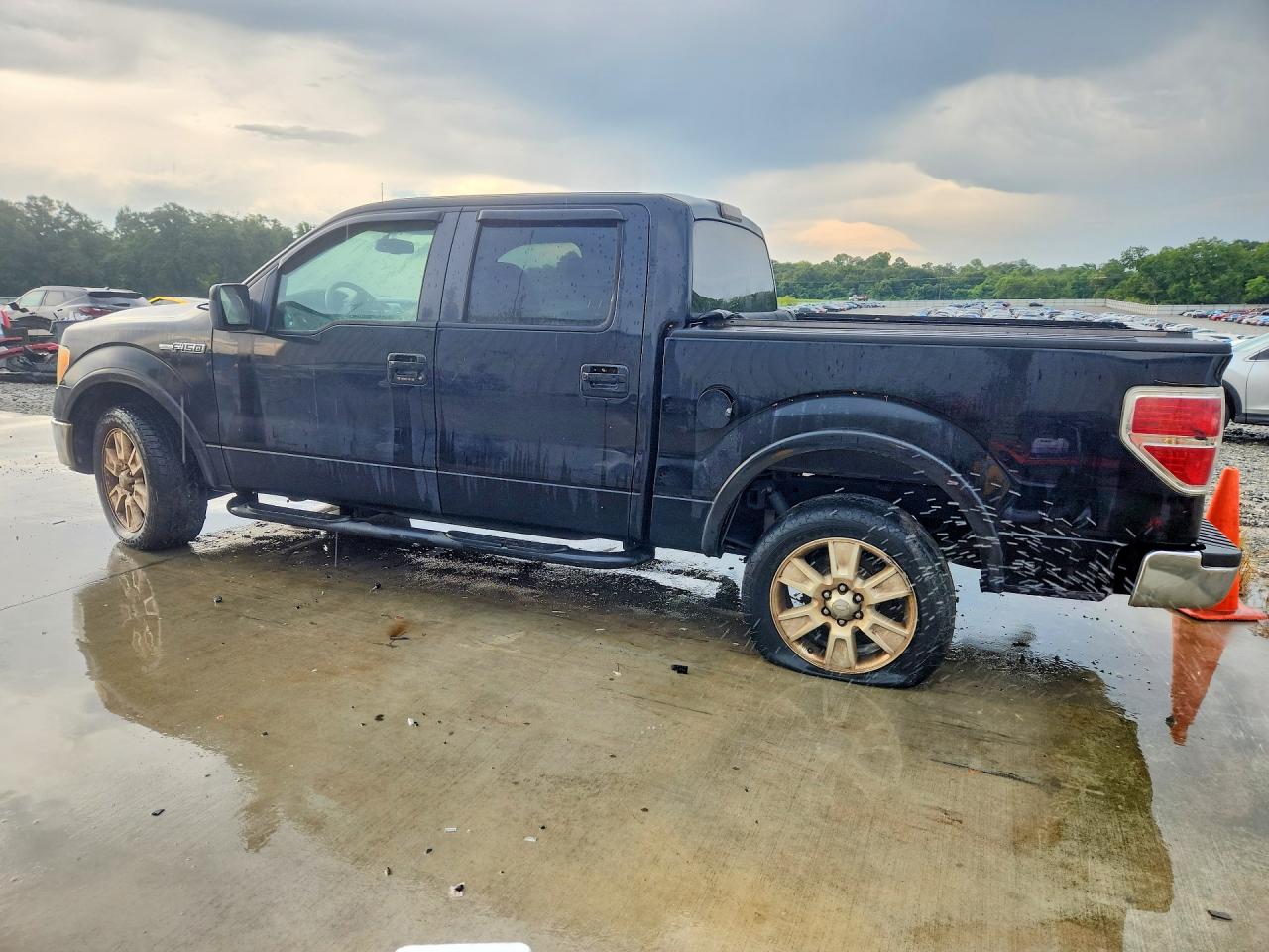 2009 Ford F150 Supercrew Black vin: 1FTPW12V59FB13898