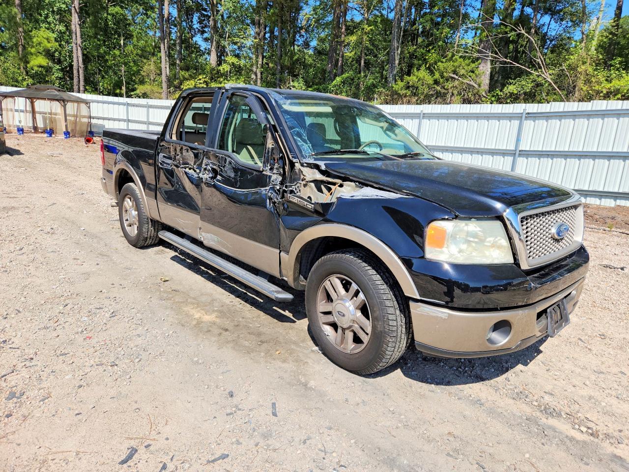 2006 Ford F150 Supercrew Black vin: 1FTPW12V66FB25165
