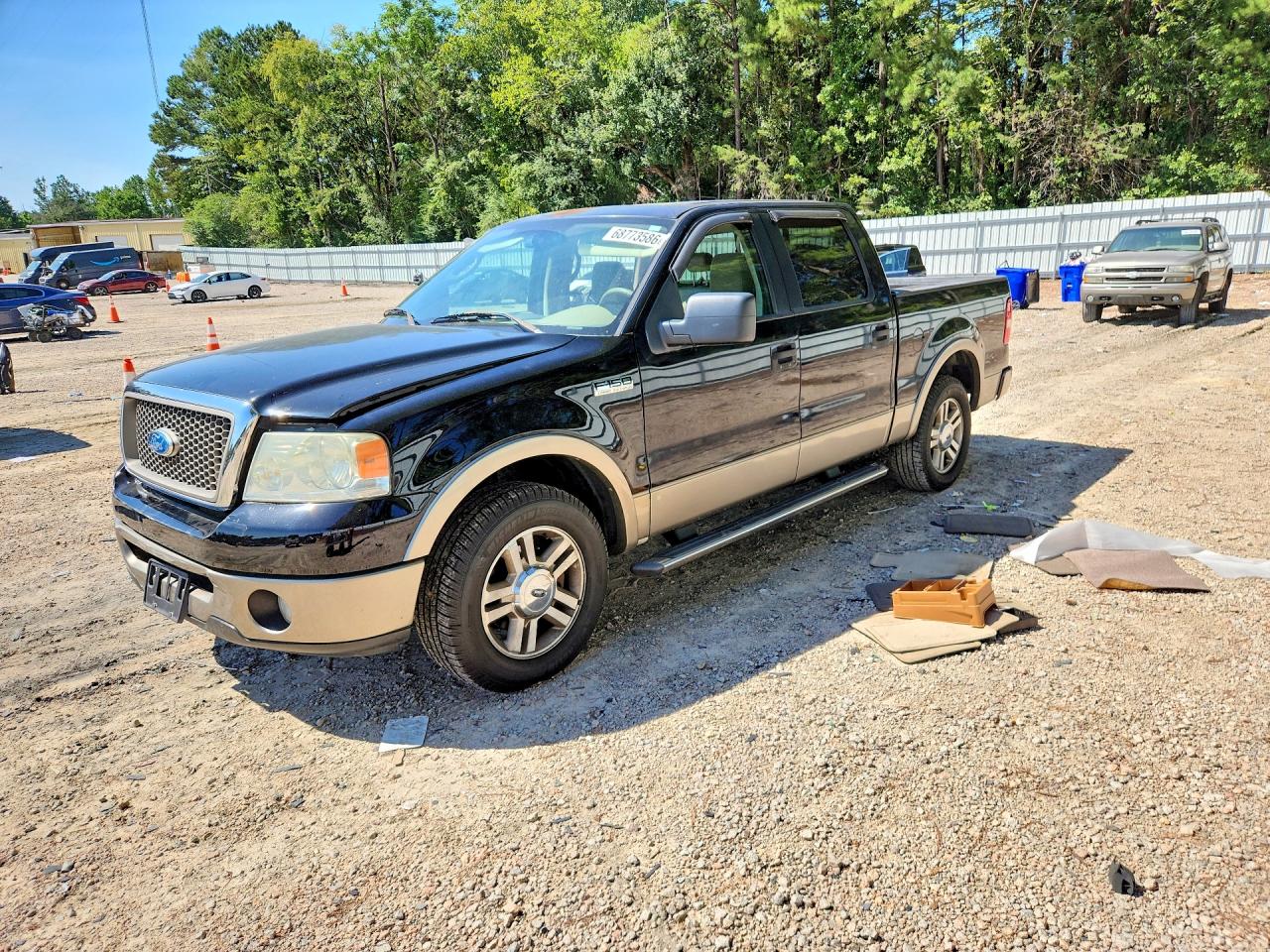 2006 Ford F150 Supercrew Black vin: 1FTPW12V66FB25165