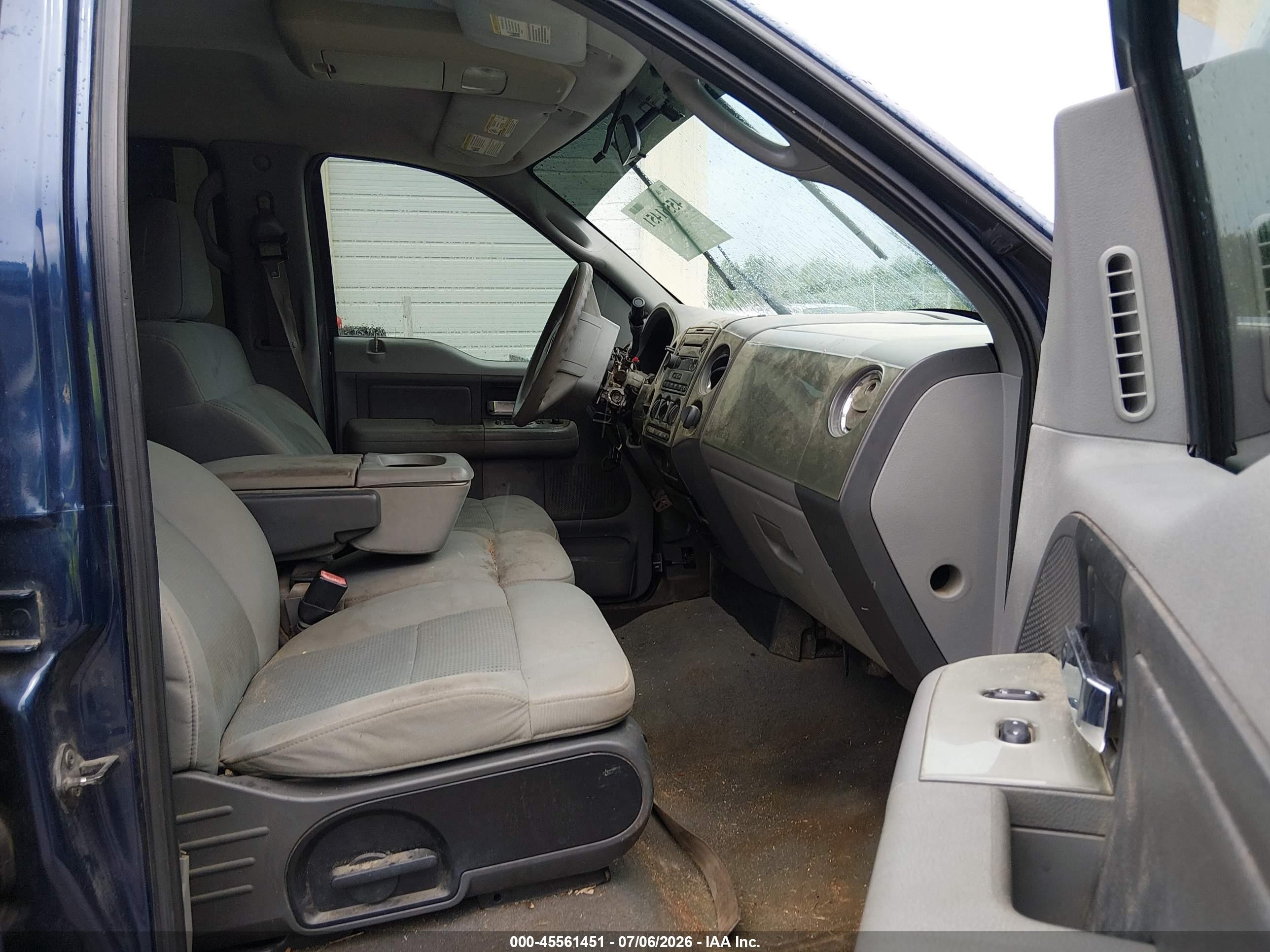 2007 Ford F-150 Fx2/lariat/xlt Blue vin: 1FTPW12V67FA15413