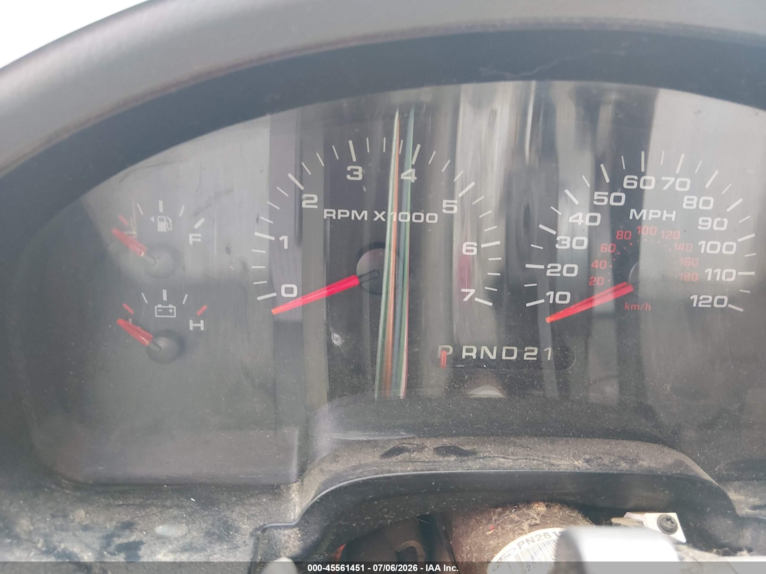 2007 Ford F-150 Fx2/lariat/xlt Blue vin: 1FTPW12V67FA15413