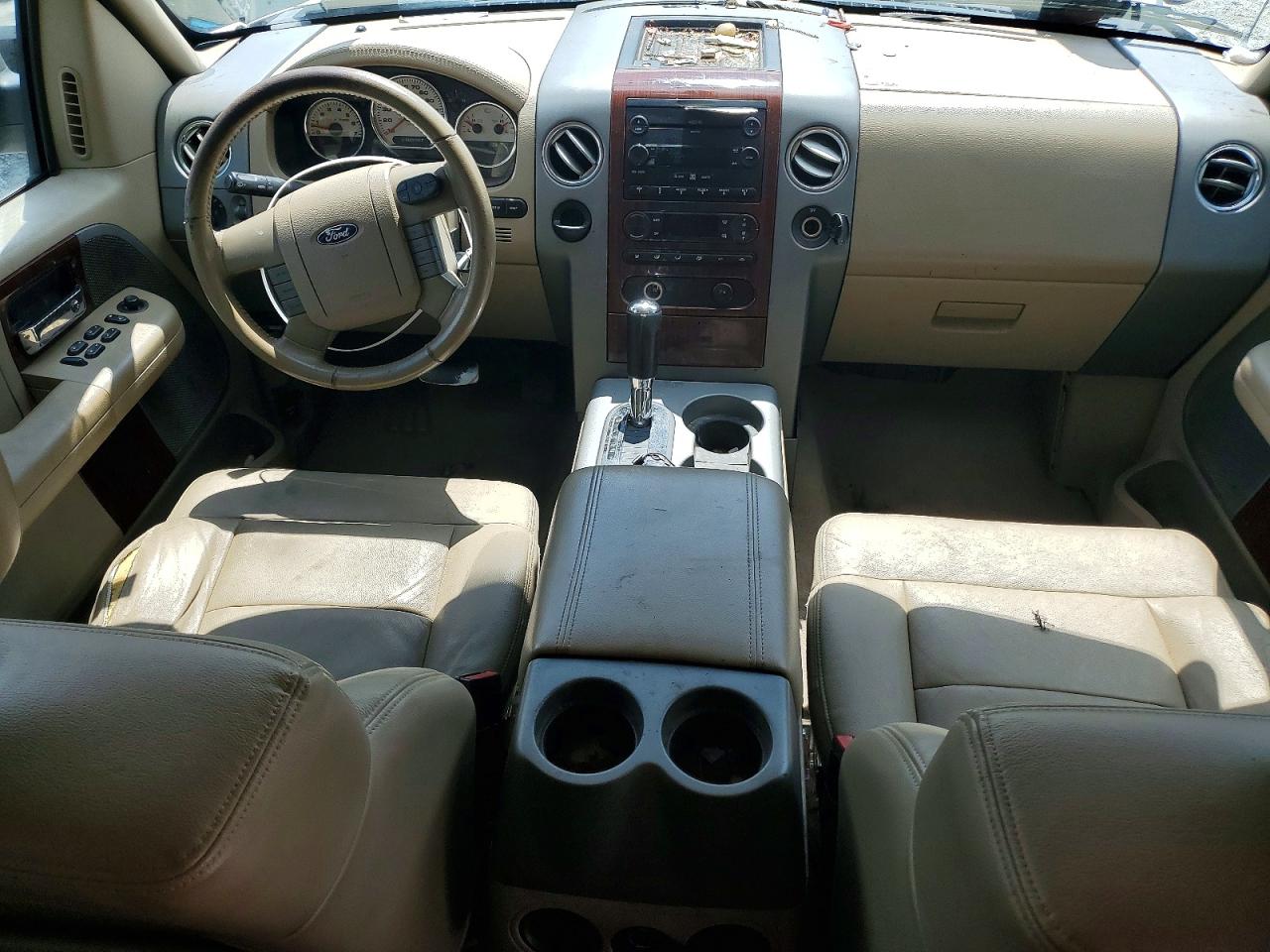 2007 Ford F150 Supercrew White vin: 1FTPW12V67FA44894