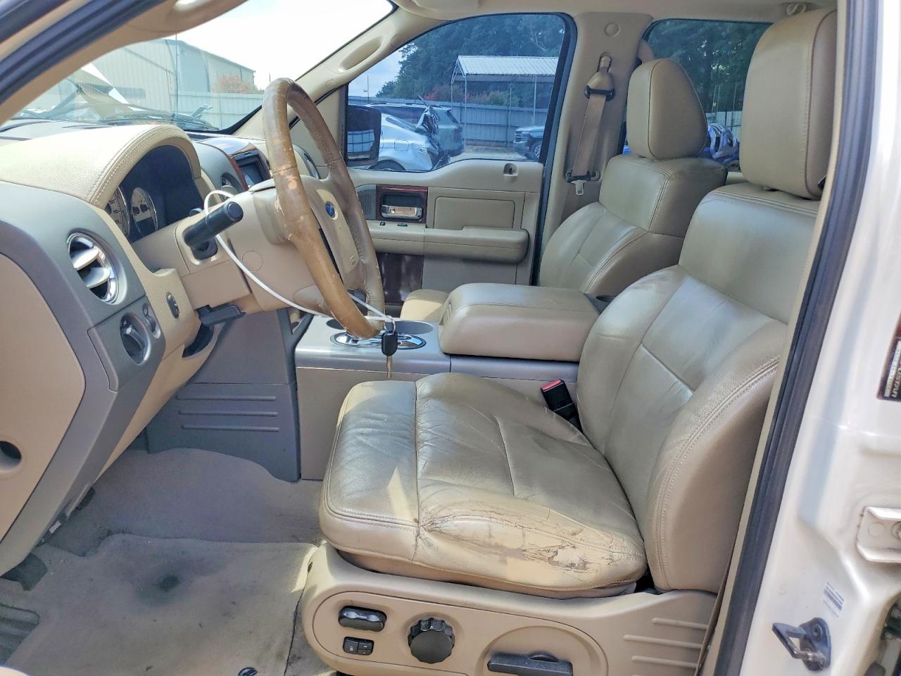 2007 Ford F150 Supercrew White vin: 1FTPW12V67FB90650