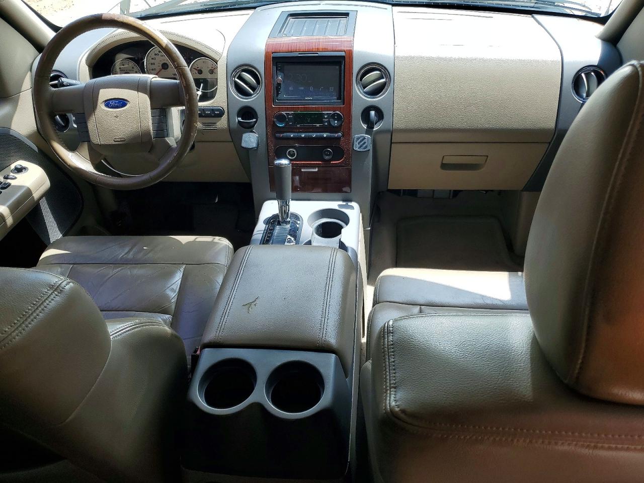 2007 Ford F150 Supercrew White vin: 1FTPW12V67FB90650