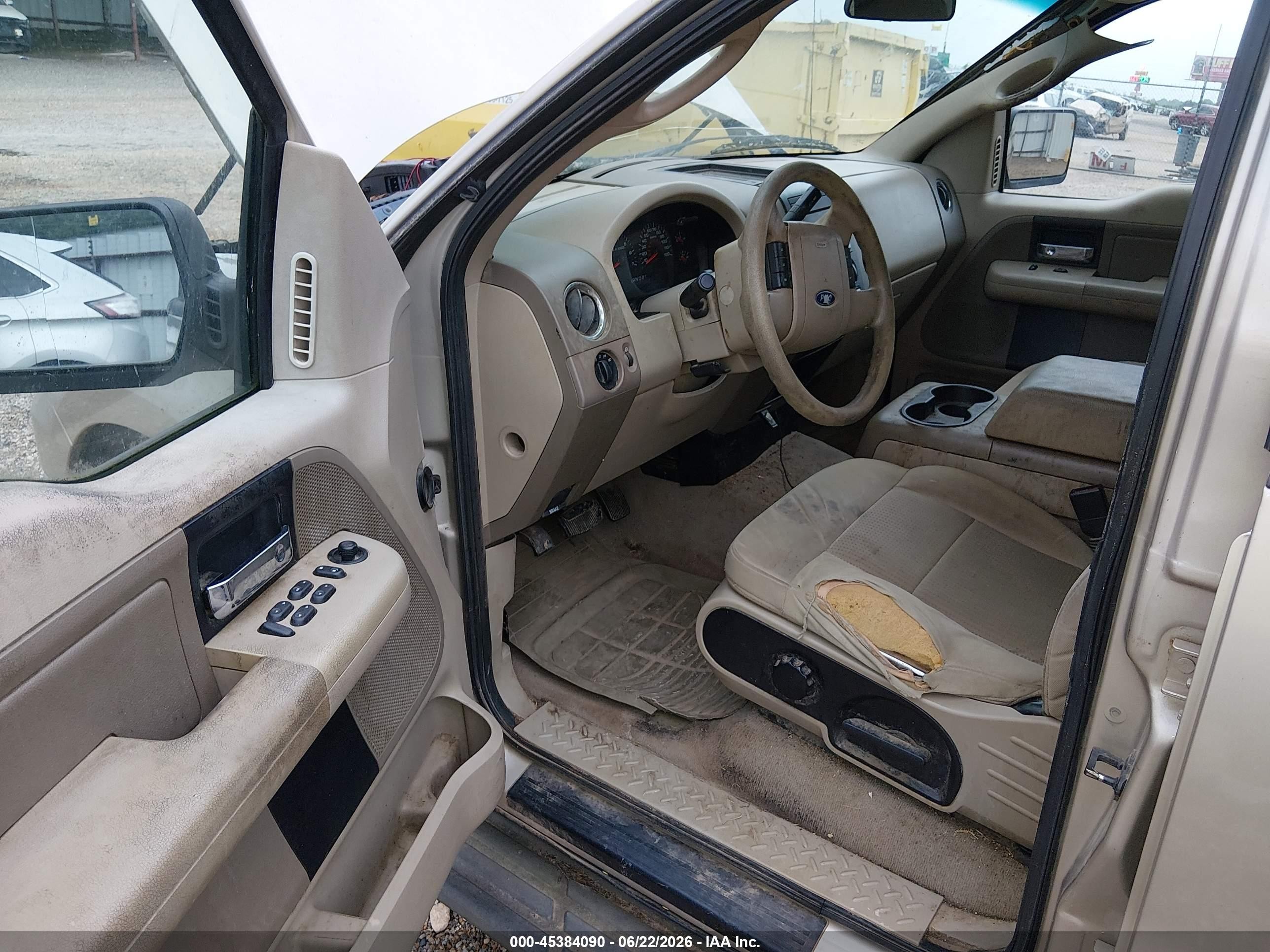 2007 Ford F-150 Lariat/xlt Gold vin: 1FTPW12V67KD36455