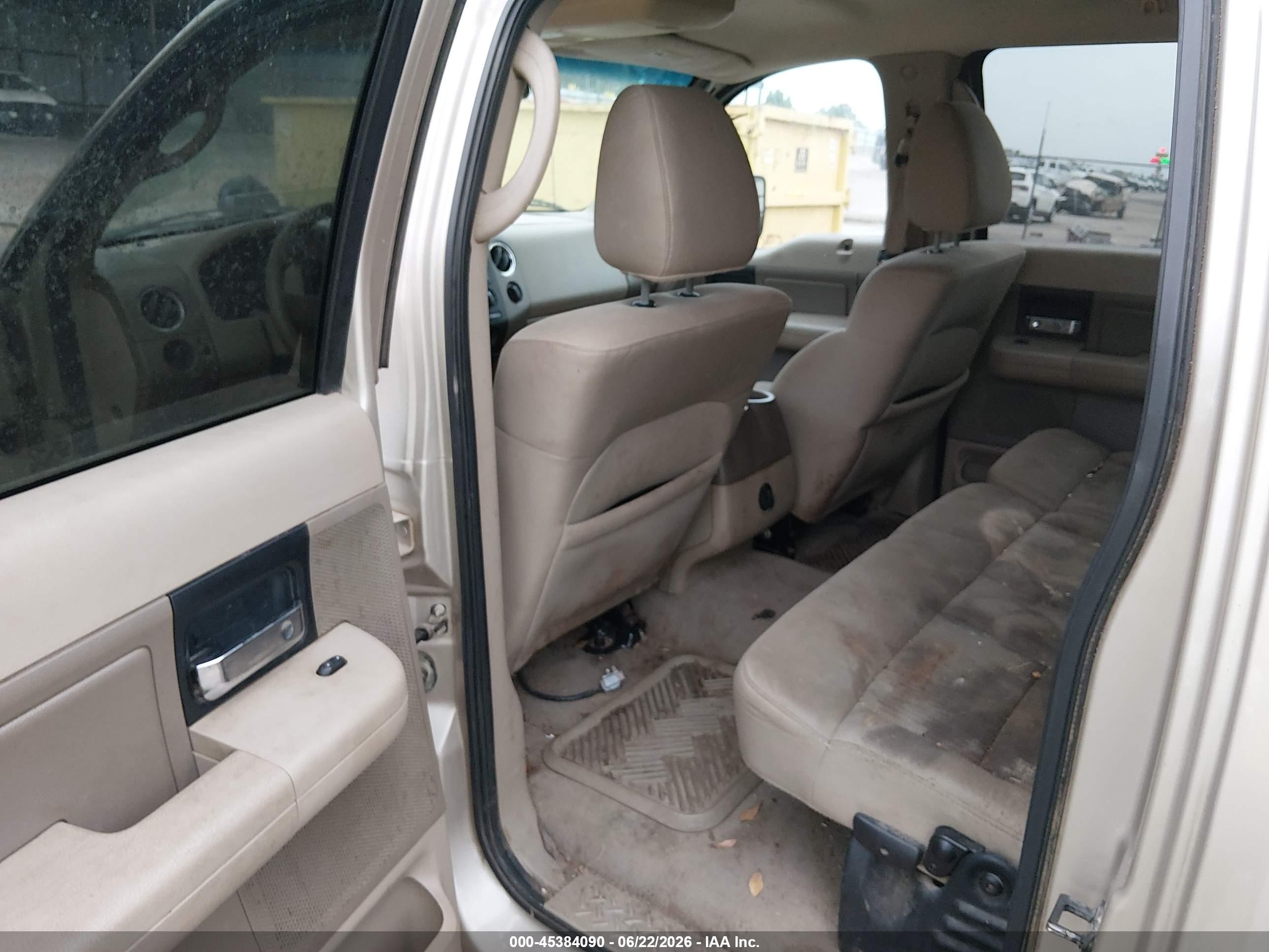 2007 Ford F-150 Lariat/xlt Gold vin: 1FTPW12V67KD36455