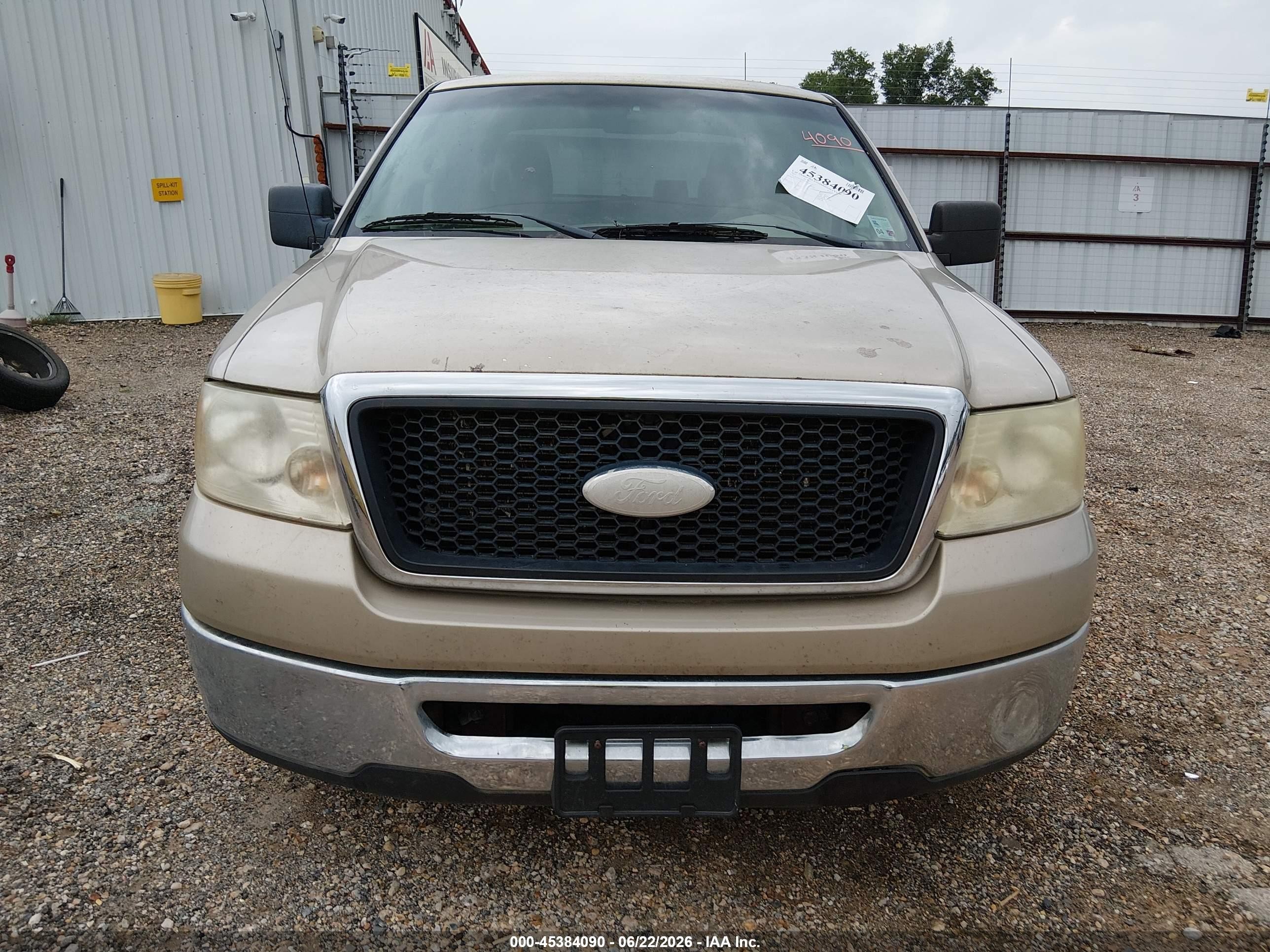 2007 Ford F-150 Lariat/xlt Gold vin: 1FTPW12V67KD36455