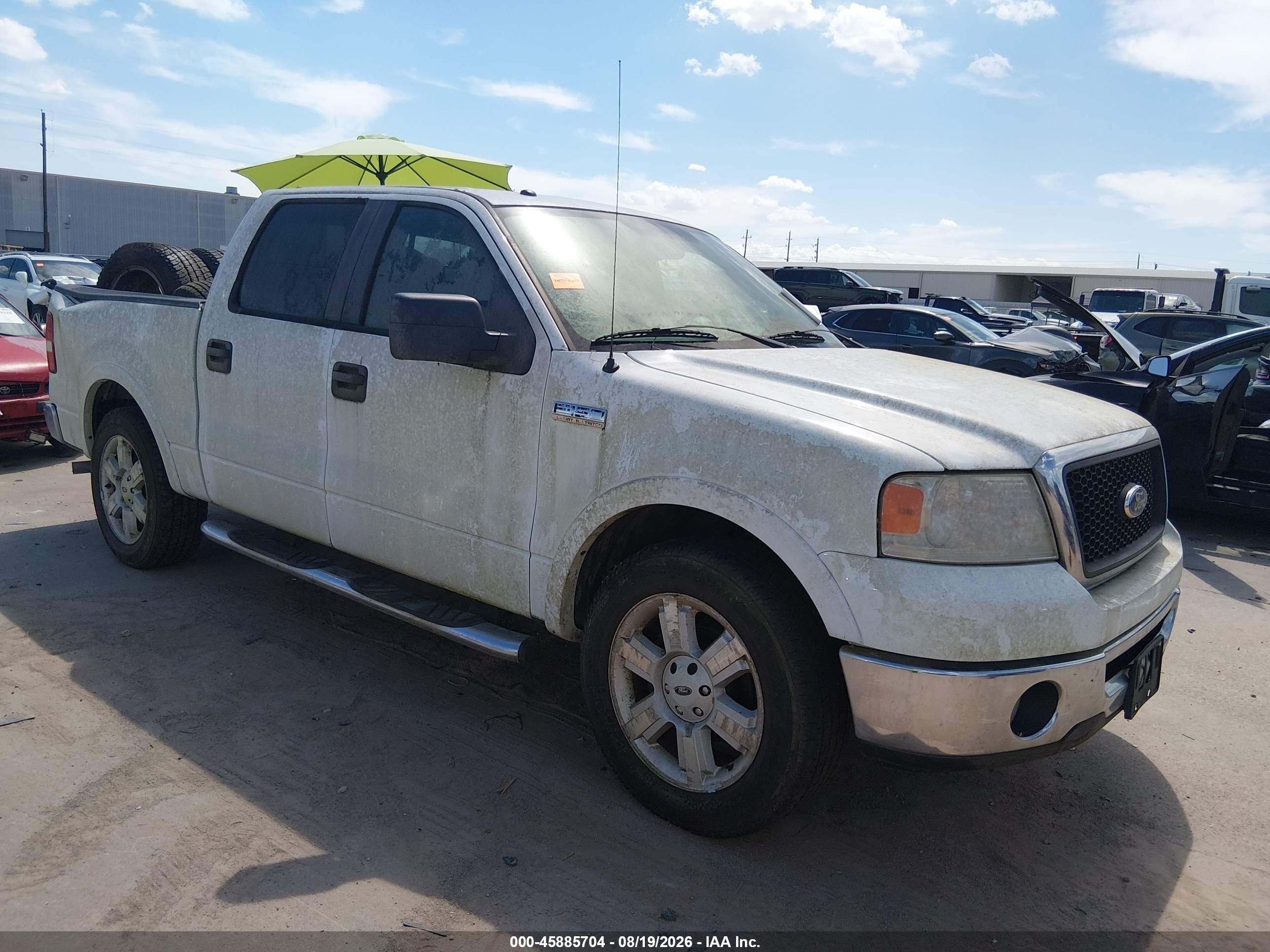 2008 Ford F-150 60th Anniversary/fx2/king Ranch/lariat/xlt White vin: 1FTPW12V68FA78836