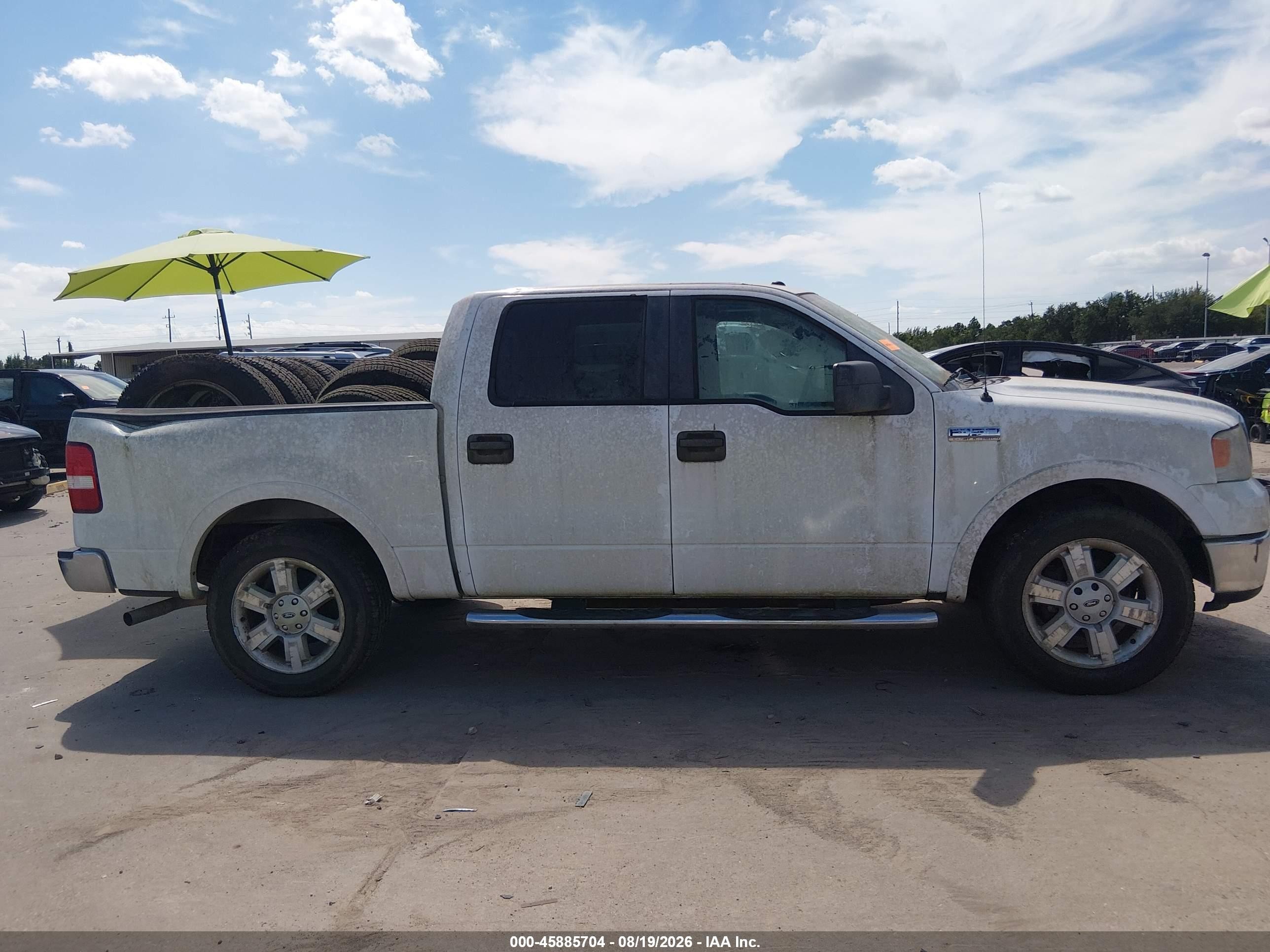 2008 Ford F-150 60th Anniversary/fx2/king Ranch/lariat/xlt White vin: 1FTPW12V68FA78836