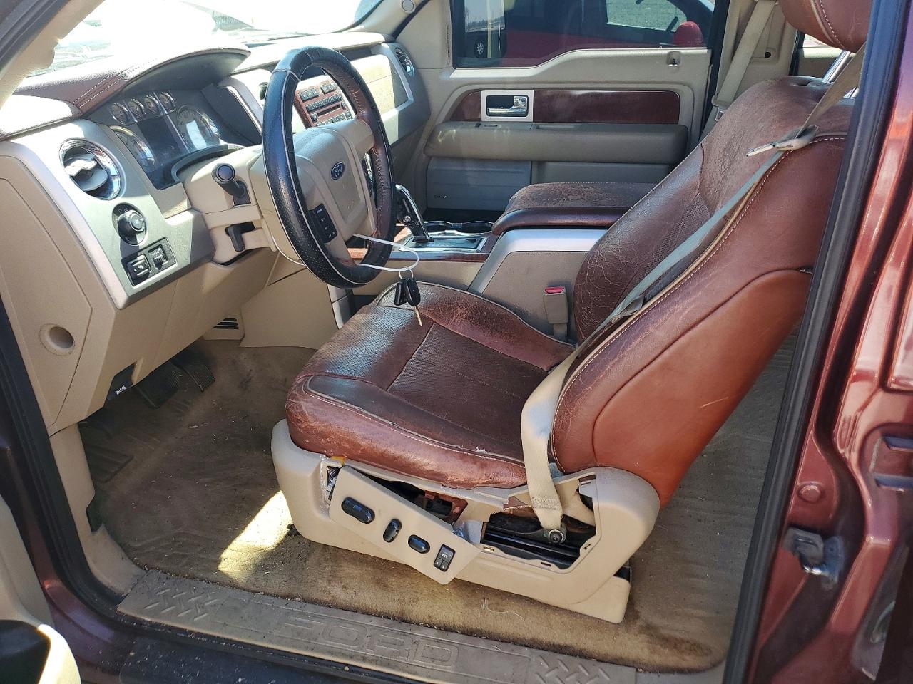2009 Ford F150 Brown vin: 1FTPW12V69KA74004