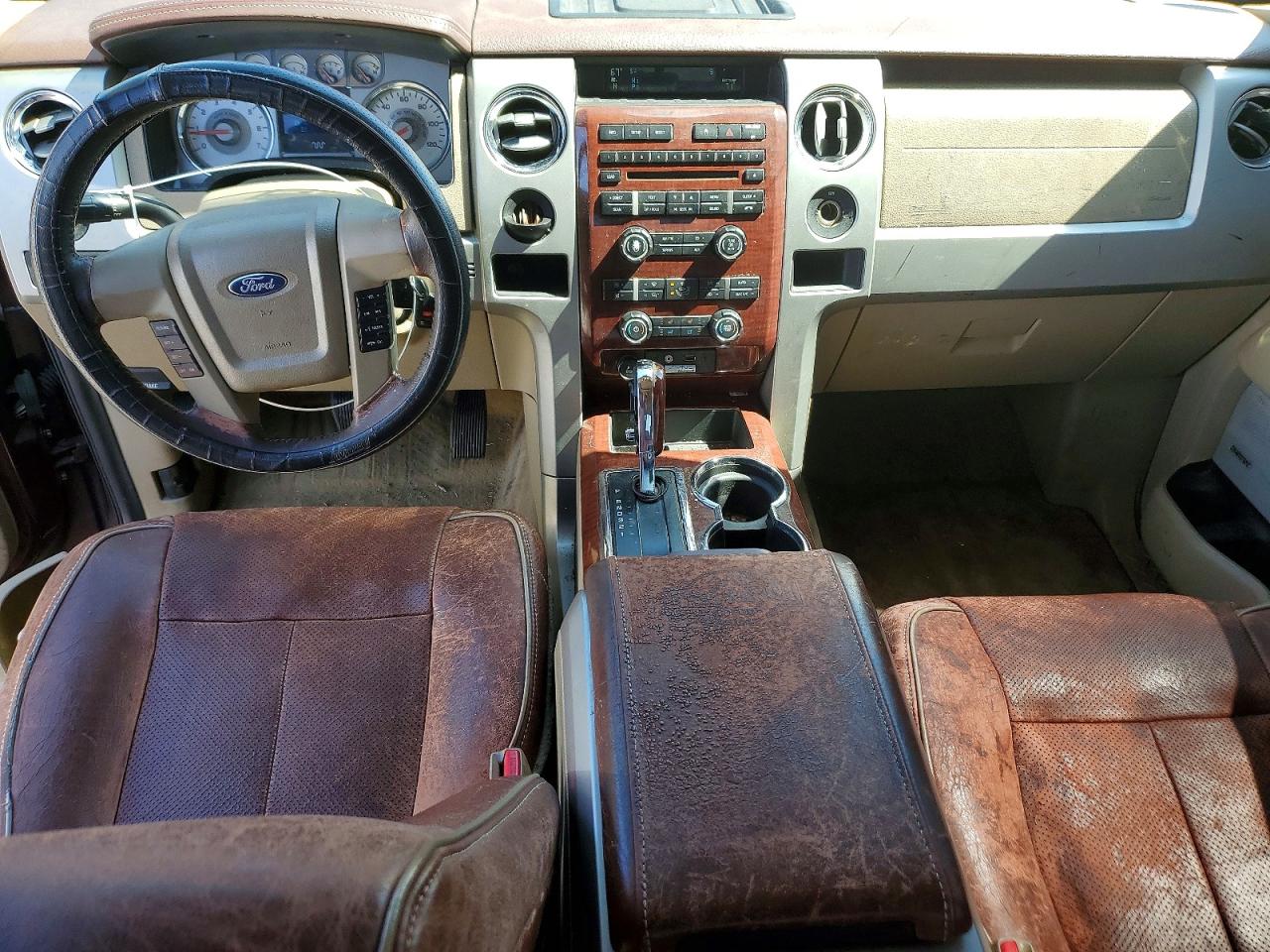 2009 Ford F150 Brown vin: 1FTPW12V69KA74004