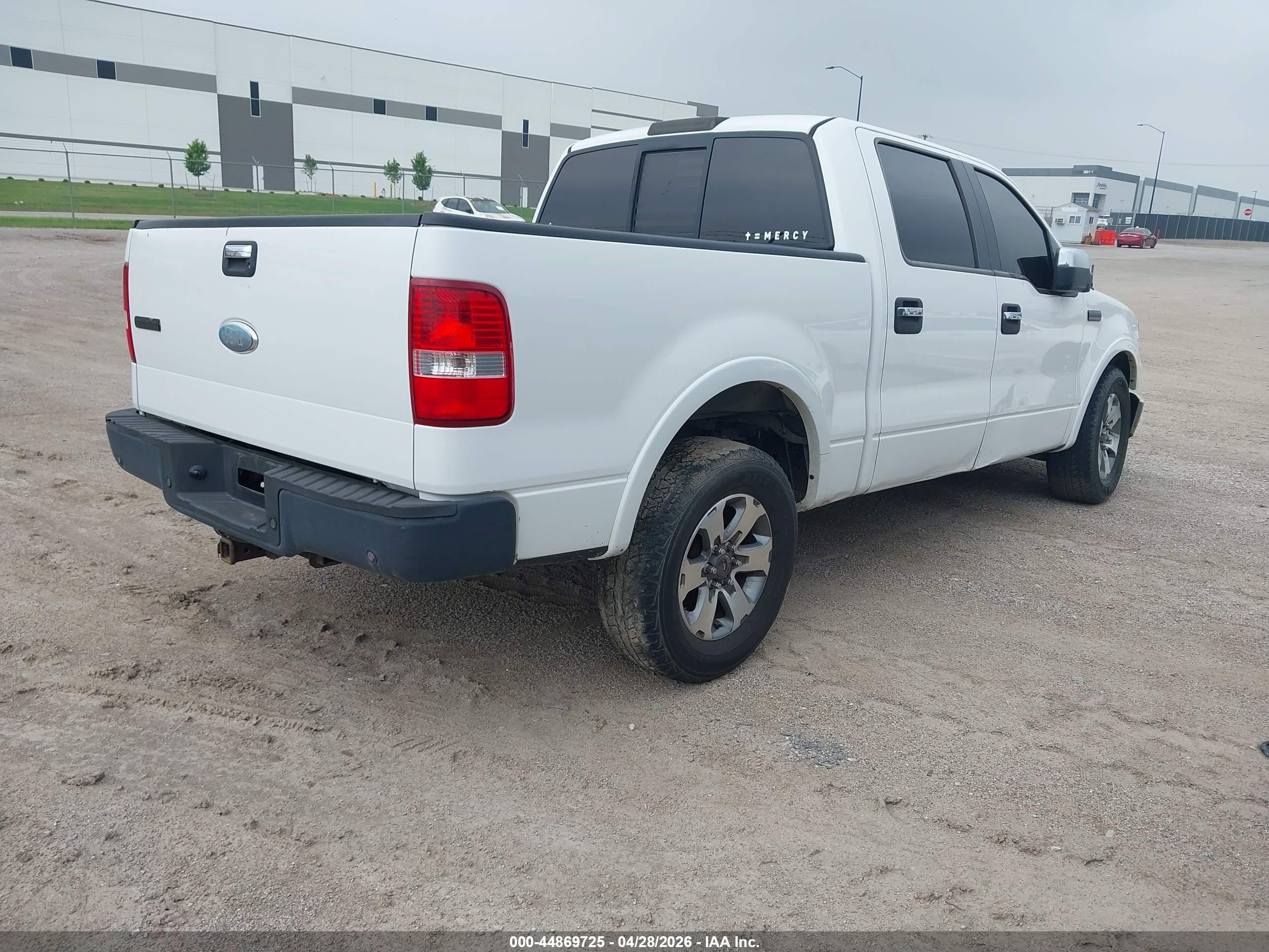 2006 Ford F-150 Lariat/xlt White vin: 1FTPW12V76KD06489