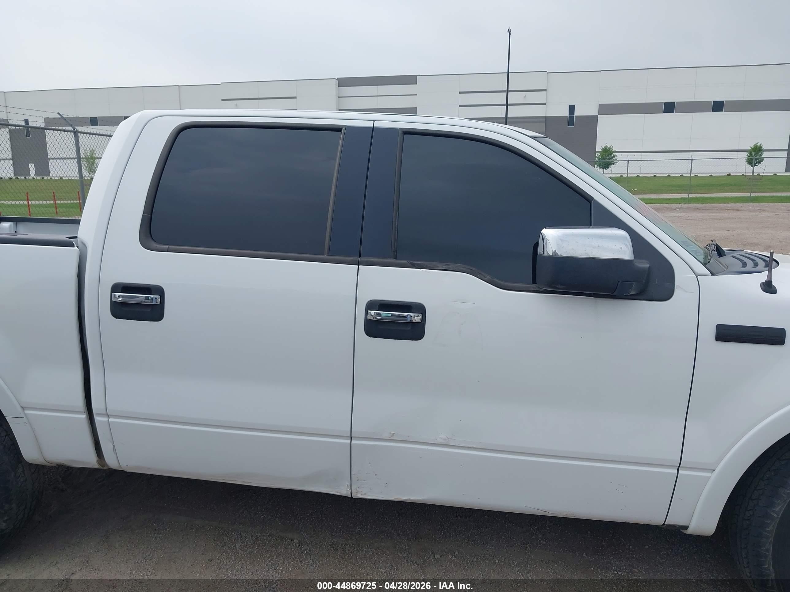 2006 Ford F-150 Lariat/xlt White vin: 1FTPW12V76KD06489