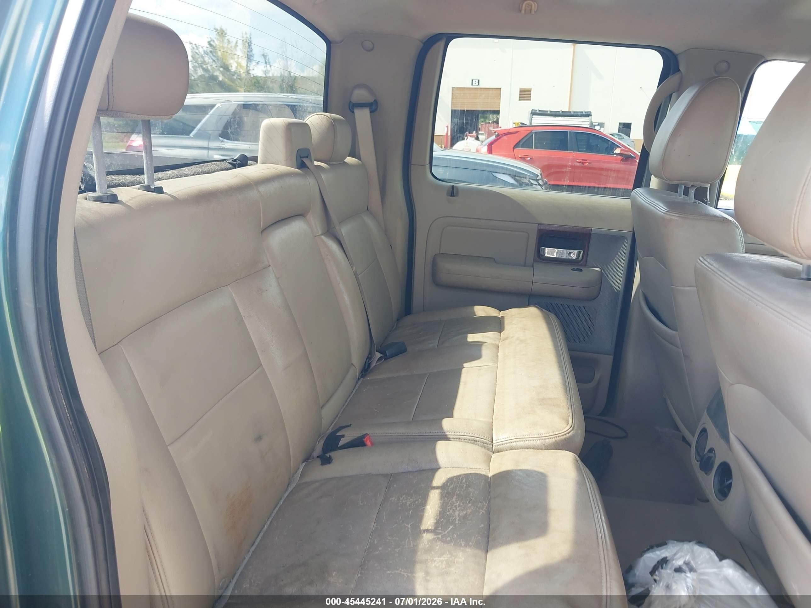 2007 Ford F-150 Lariat/xlt Green vin: 1FTPW12V77KA94050