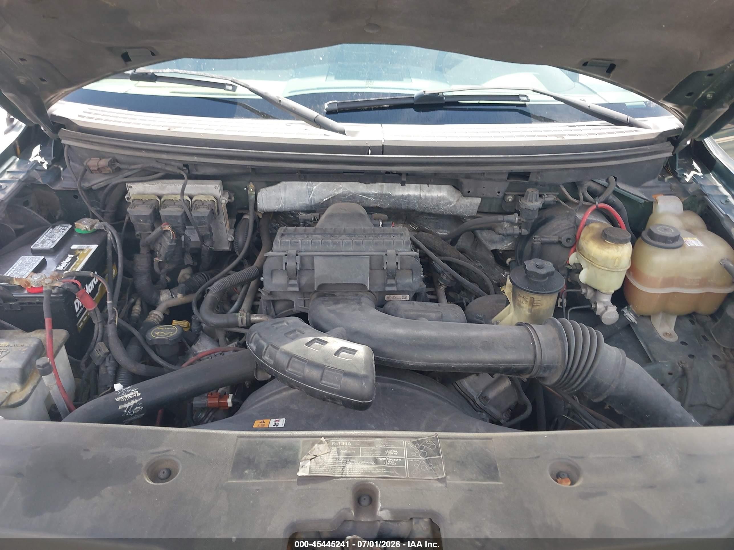 2007 Ford F-150 Lariat/xlt Green vin: 1FTPW12V77KA94050