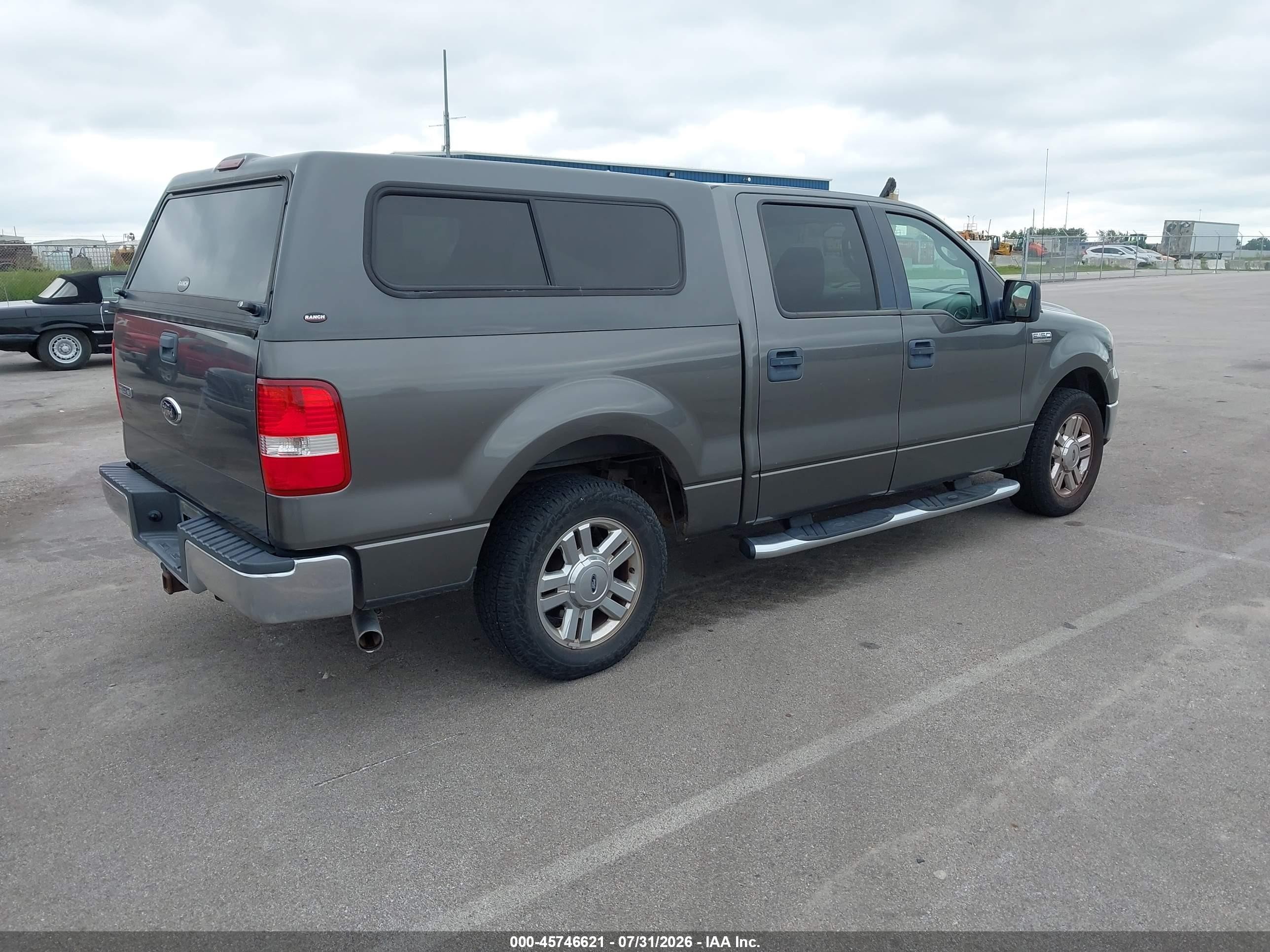 2008 Ford F-150 60th Anniversary/fx2/king Ranch/lariat/xlt Gray vin: 1FTPW12V78FA08892