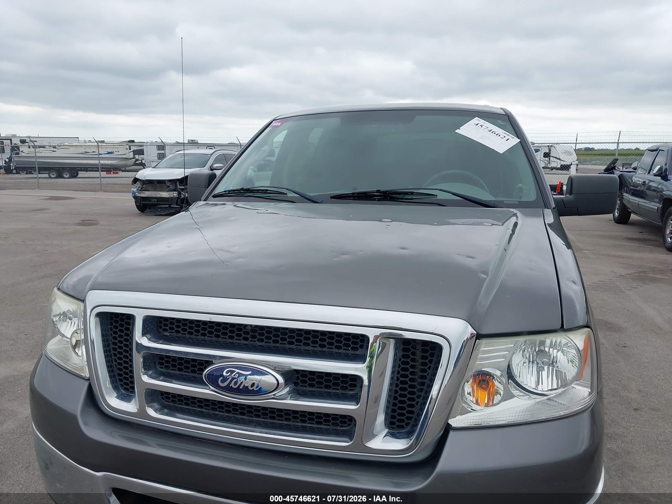 2008 Ford F-150 60th Anniversary/fx2/king Ranch/lariat/xlt Gray vin: 1FTPW12V78FA08892